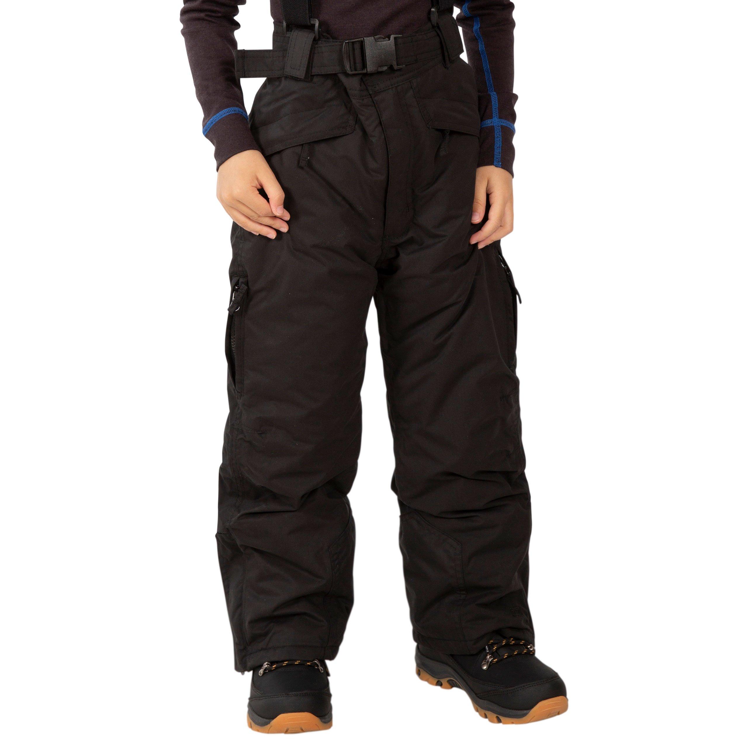 Zwart - Trespass - Kids' Marvelous Ski Trousers - 3