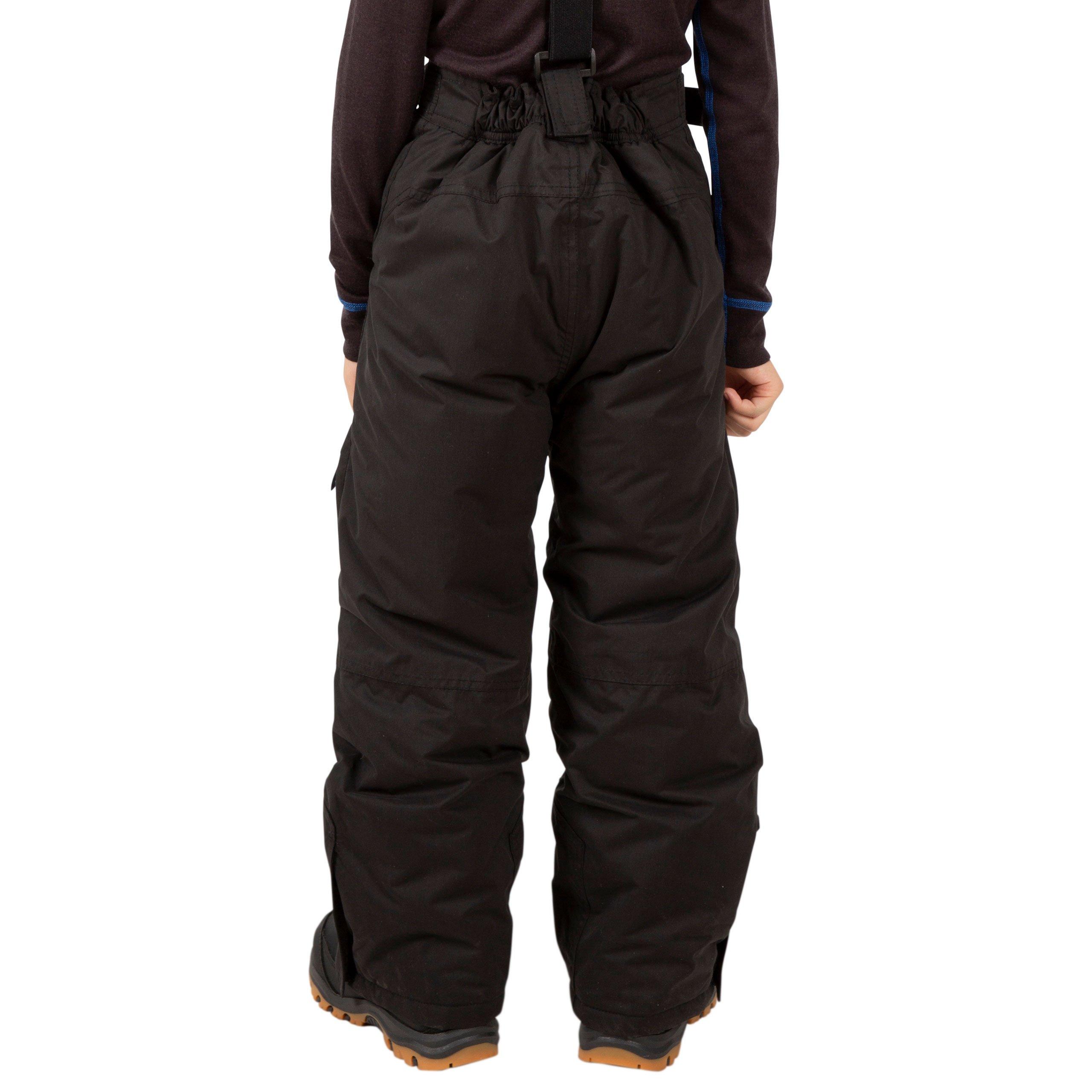Zwart - Trespass - Kids' Marvelous Ski Trousers - 4