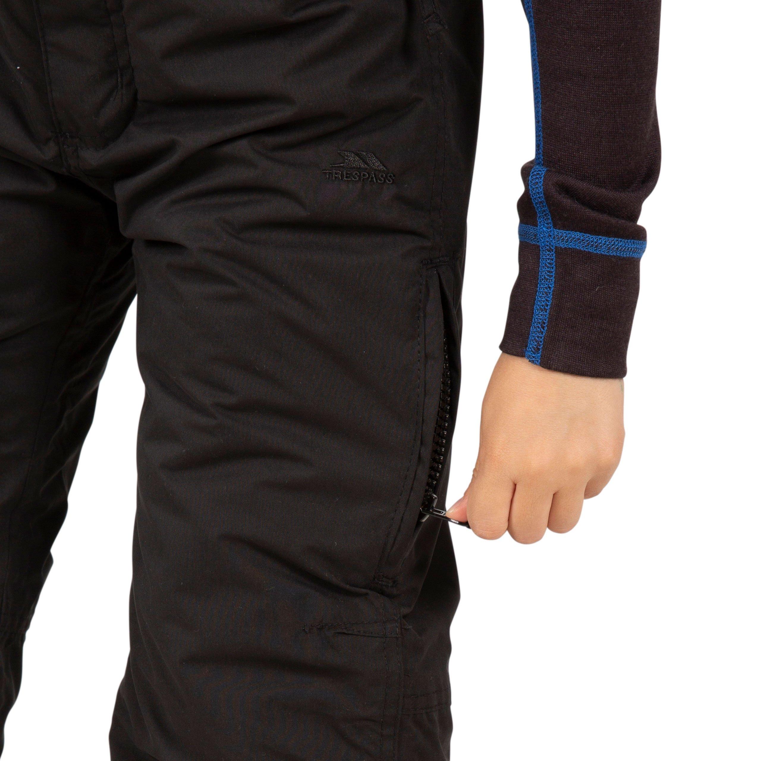 Zwart - Trespass - Kids' Marvelous Ski Trousers - 5
