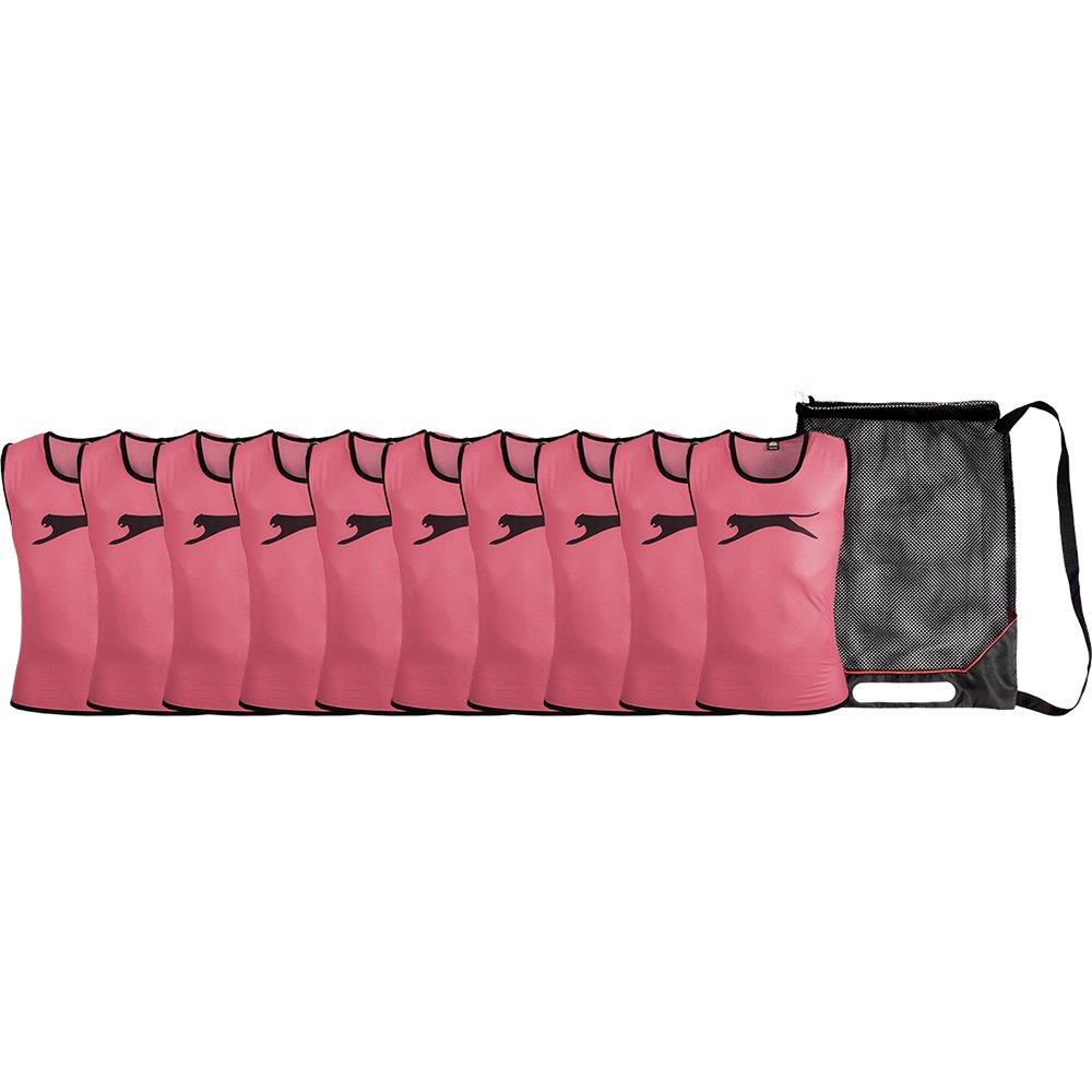 Orange - Slazenger - Bibs & Storage Bag Pack - 6