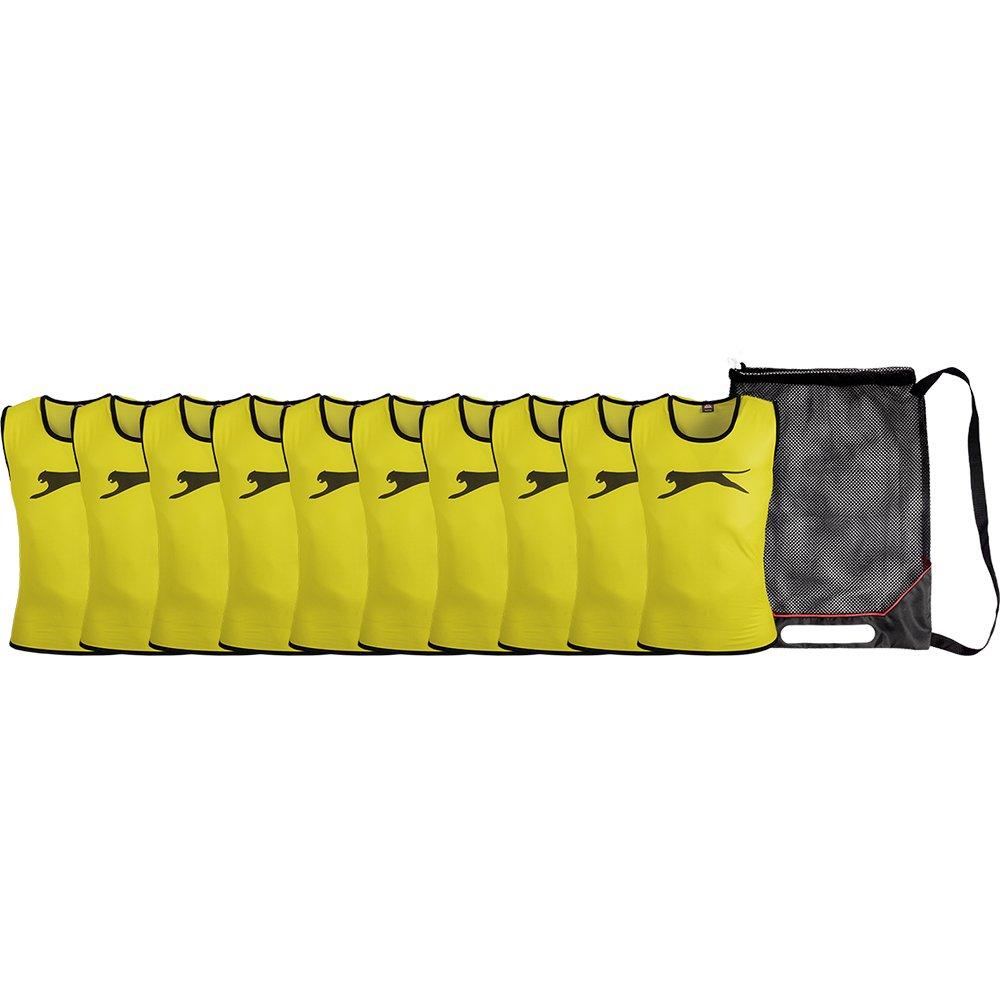 Orange - Slazenger - Bibs & Storage Bag Pack - 8