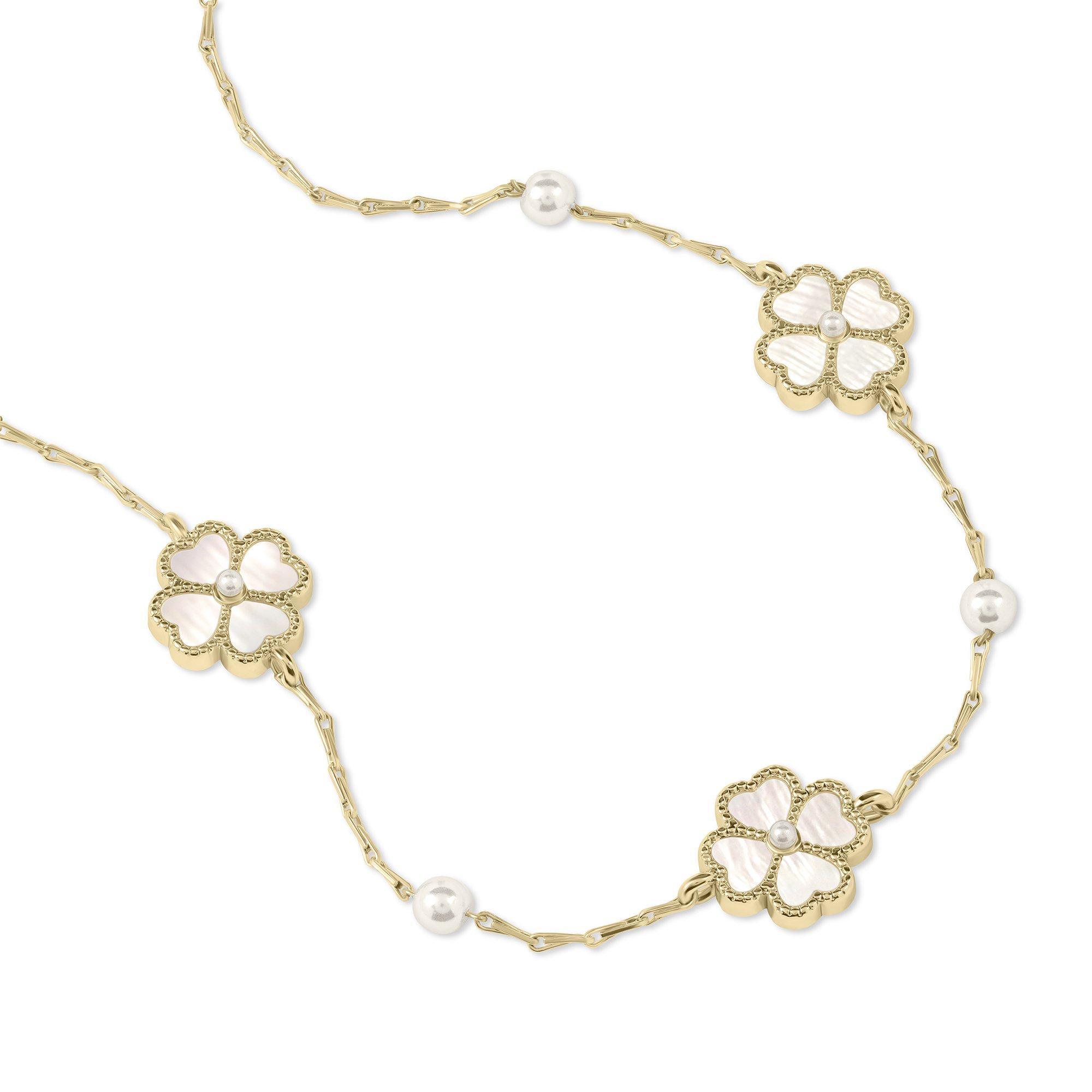 Gold - Radley - Radley 18ct Gold Plated Flower Bracelet - 2