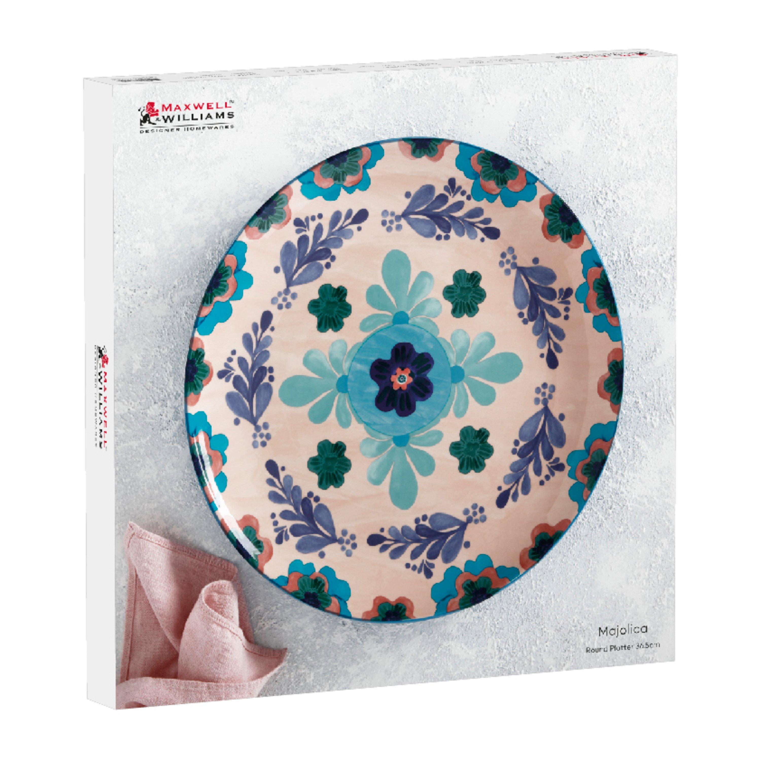 Assorted - Maxwell & Williams - Maxwell & Williams Majolica Ceramic 36.5cm Round S - 5