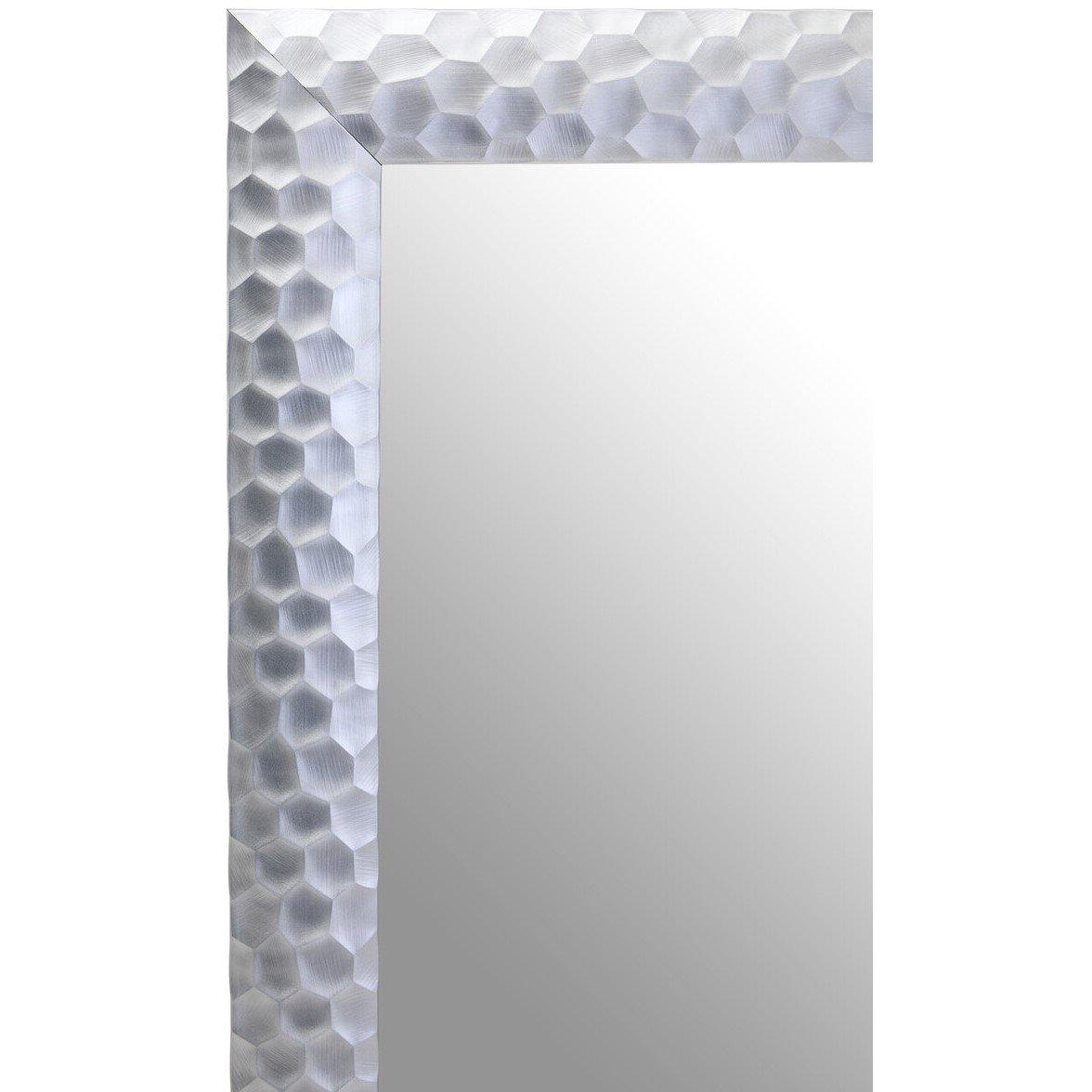 Silver - Premier Housewares - Ludlow Wall Mirror With Silver Frame - 4