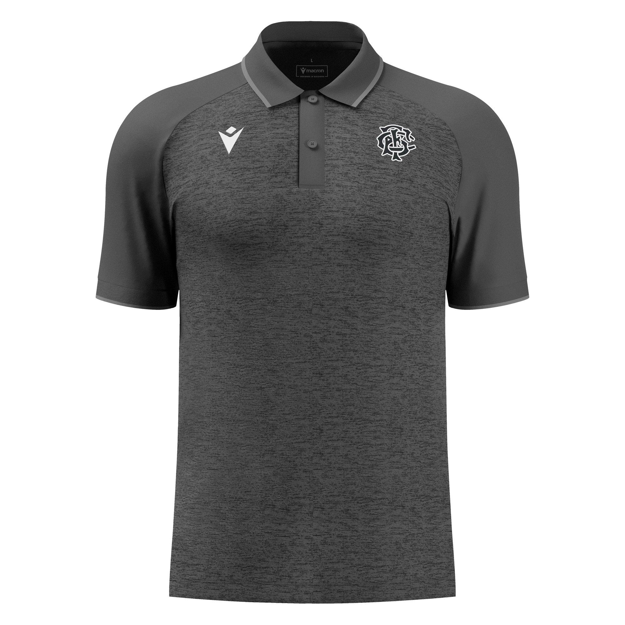 Cinzento - Macron - Babarians Polo Shirt 2024 2025 Mens - 1