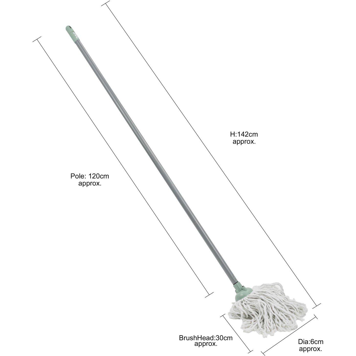 Grey - JVL - JVL String Mop - Grey - 5