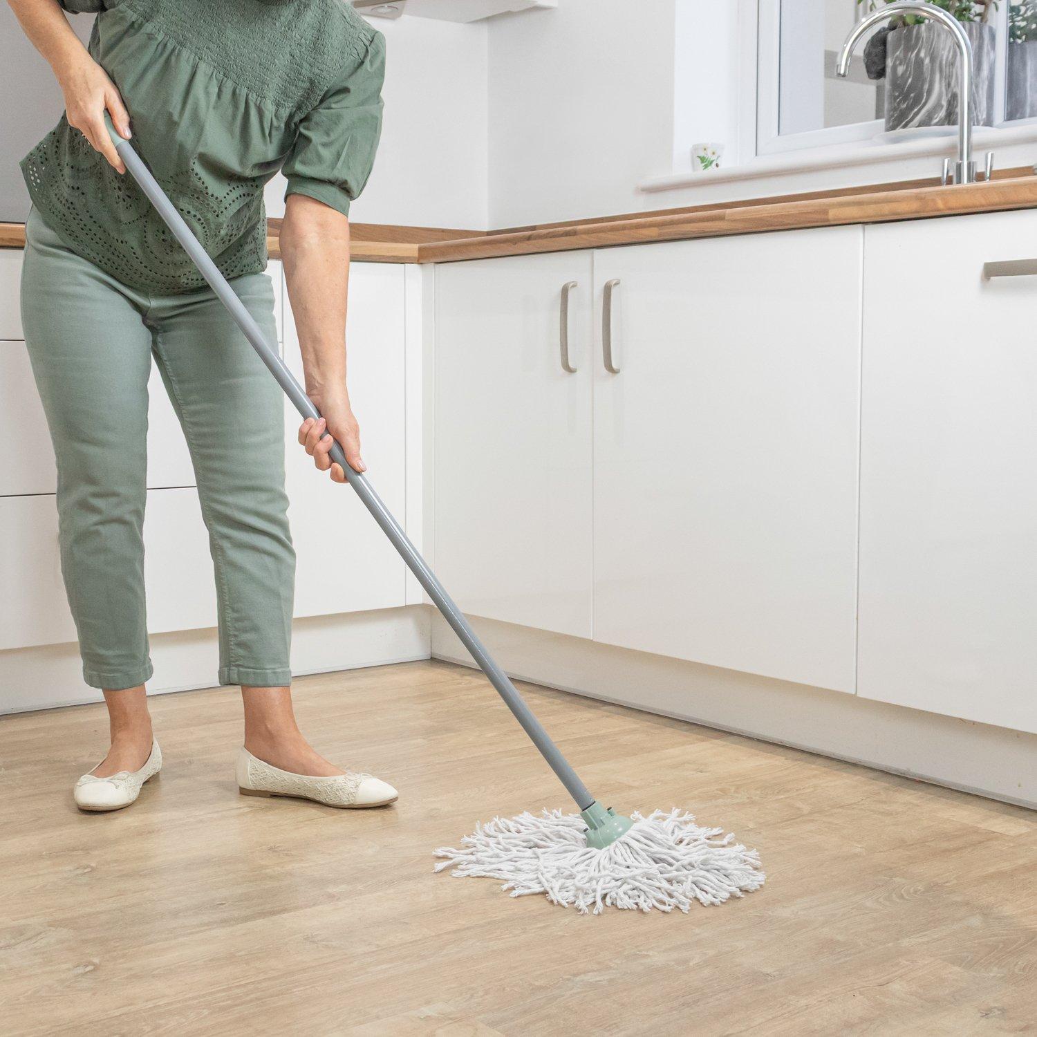 Grey - JVL - JVL String Mop - Grey - 7