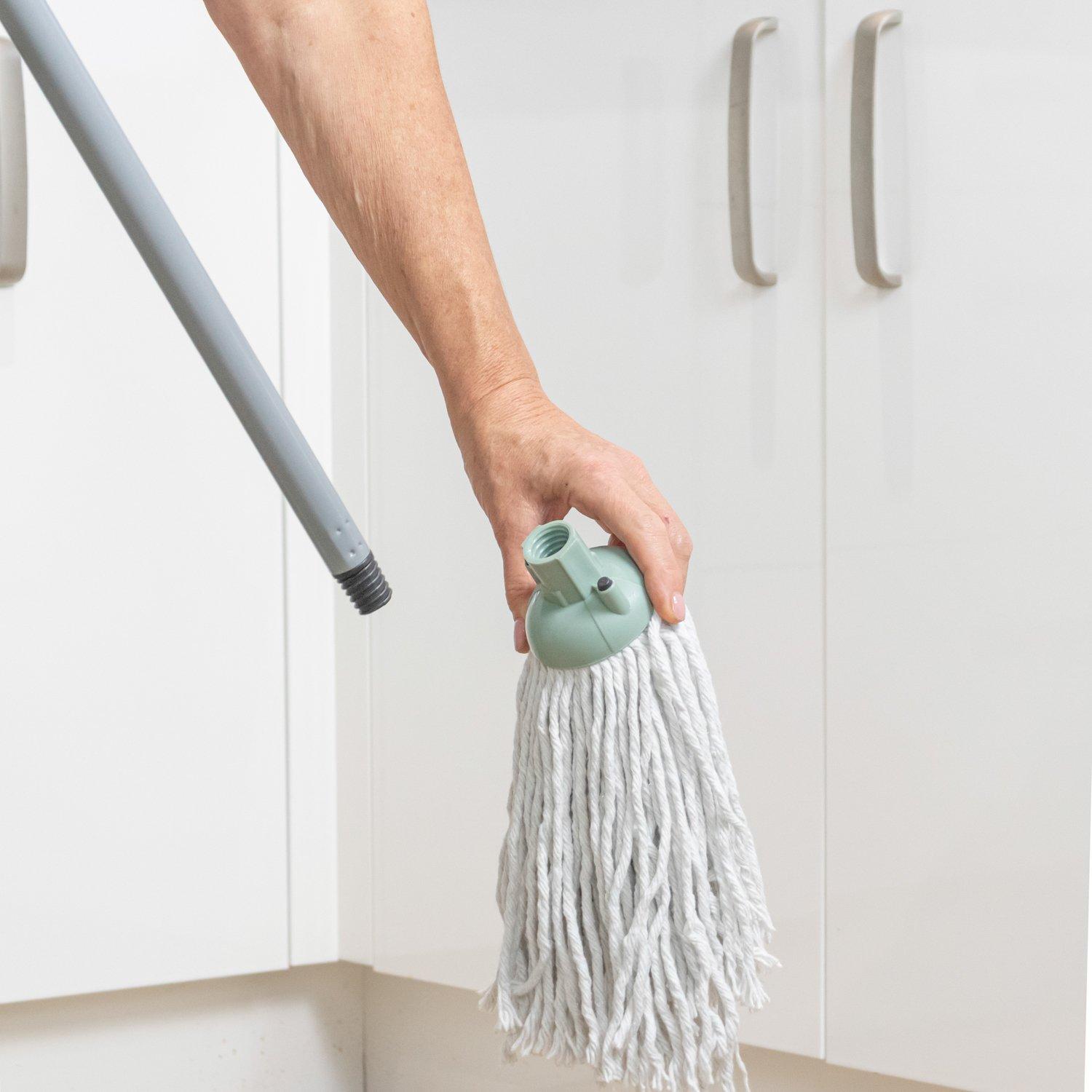 Grey - JVL - JVL String Mop - Grey - 10