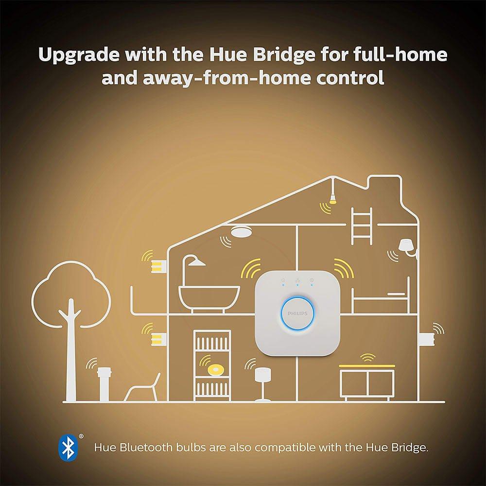 Wit - Philips Hue - Philips Hue White Ambiance 8W B22 2P - 7