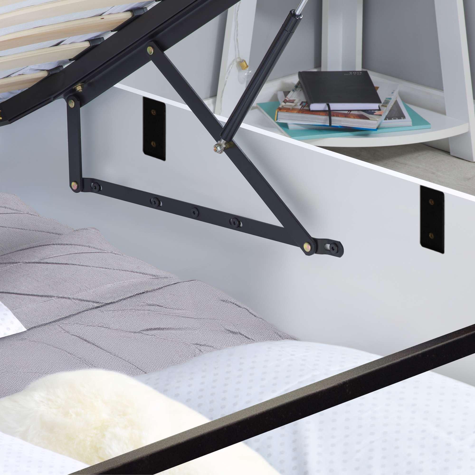 White - Birlea - Phoenix Ottoman Bed - 6