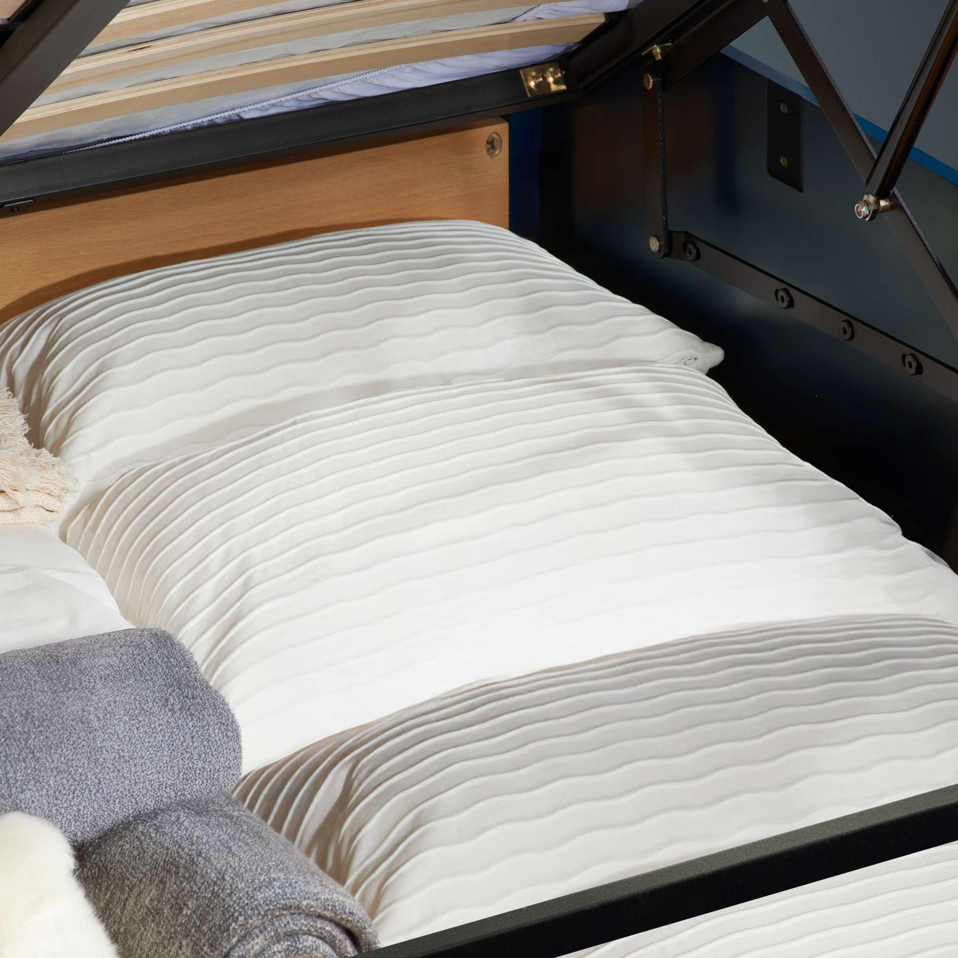 Blue - Birlea - Phoenix Ottoman Bed - 4