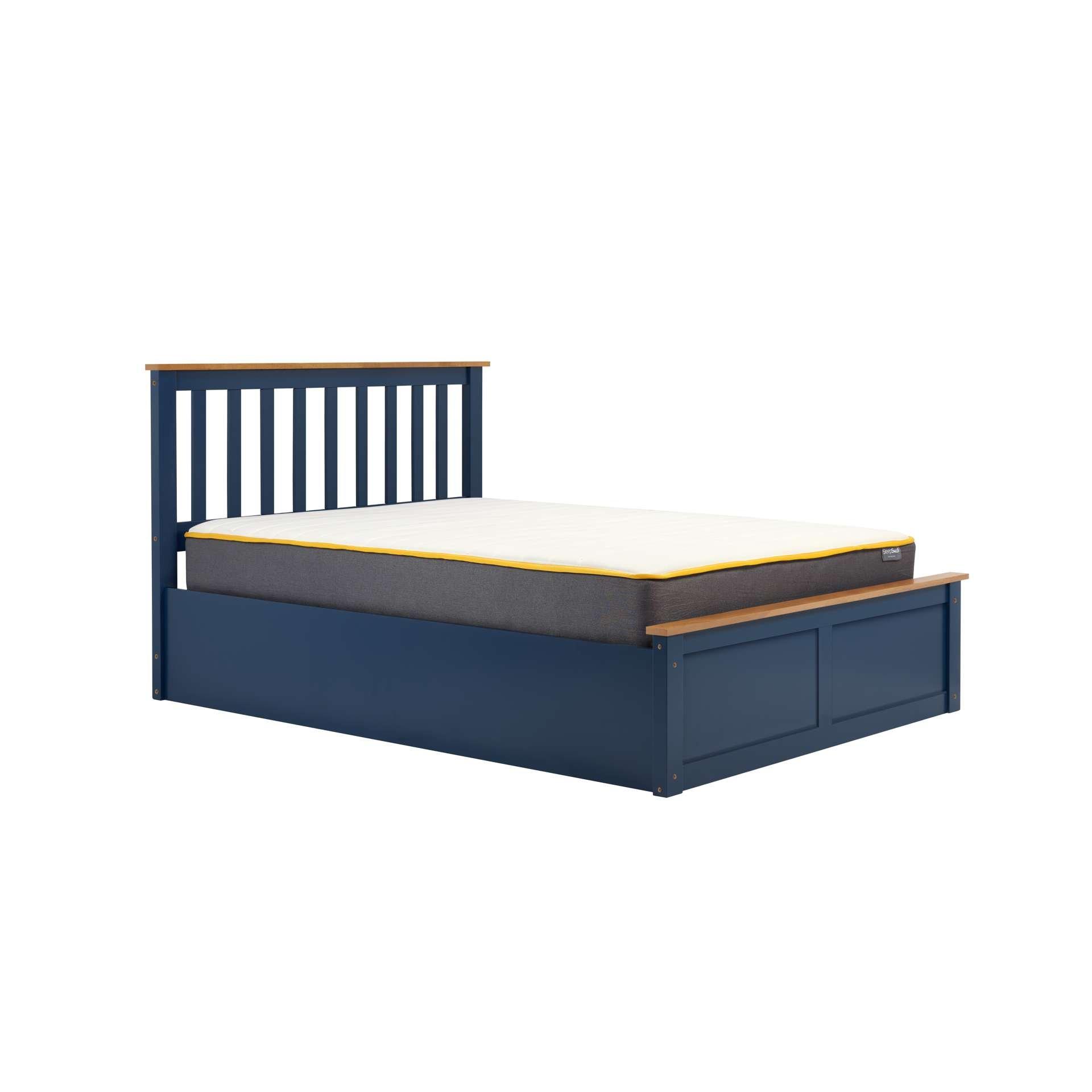 Blue - Birlea - Phoenix Ottoman Bed - 7