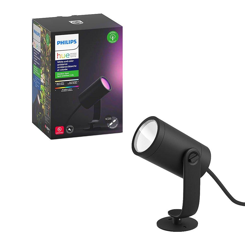 Multi - Philips Hue - Lily Outdoor Smart Spotlight - 1