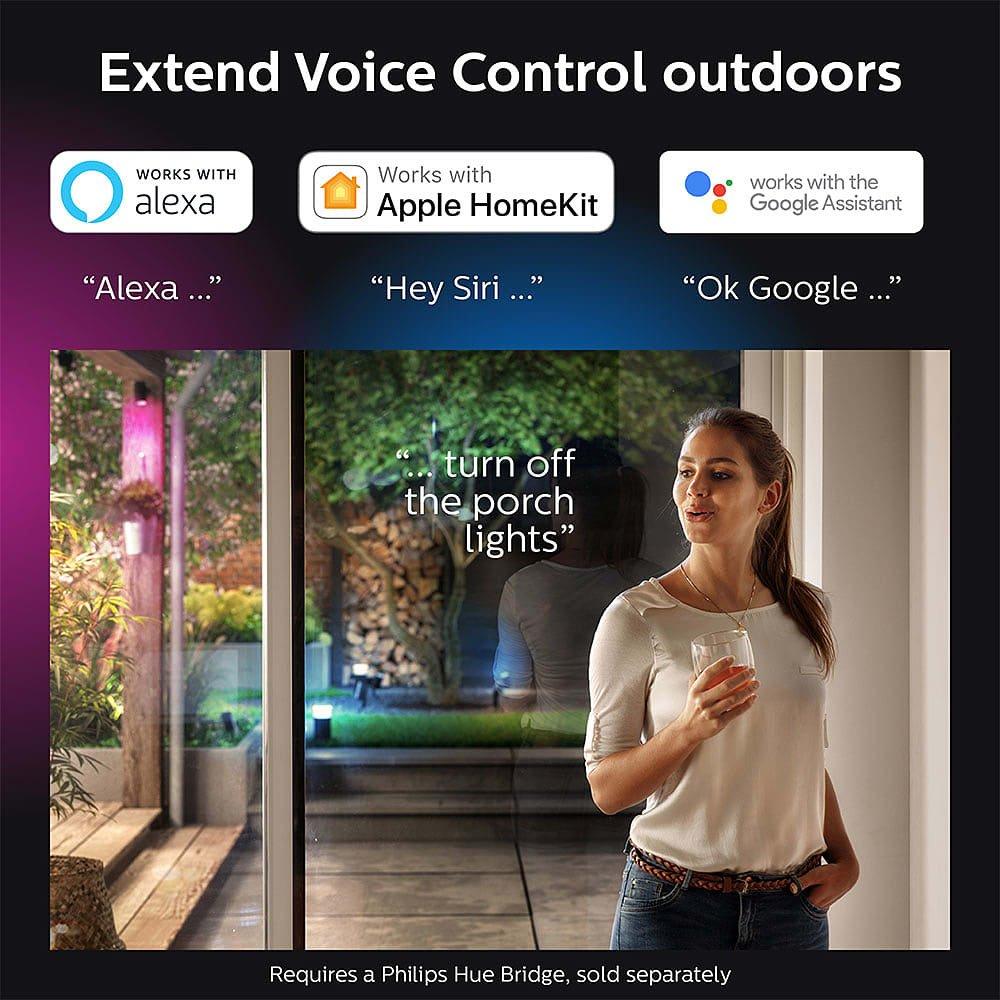 Multi - Philips Hue - Philips Hue Lily Outdoor Smart Spotlight - 6