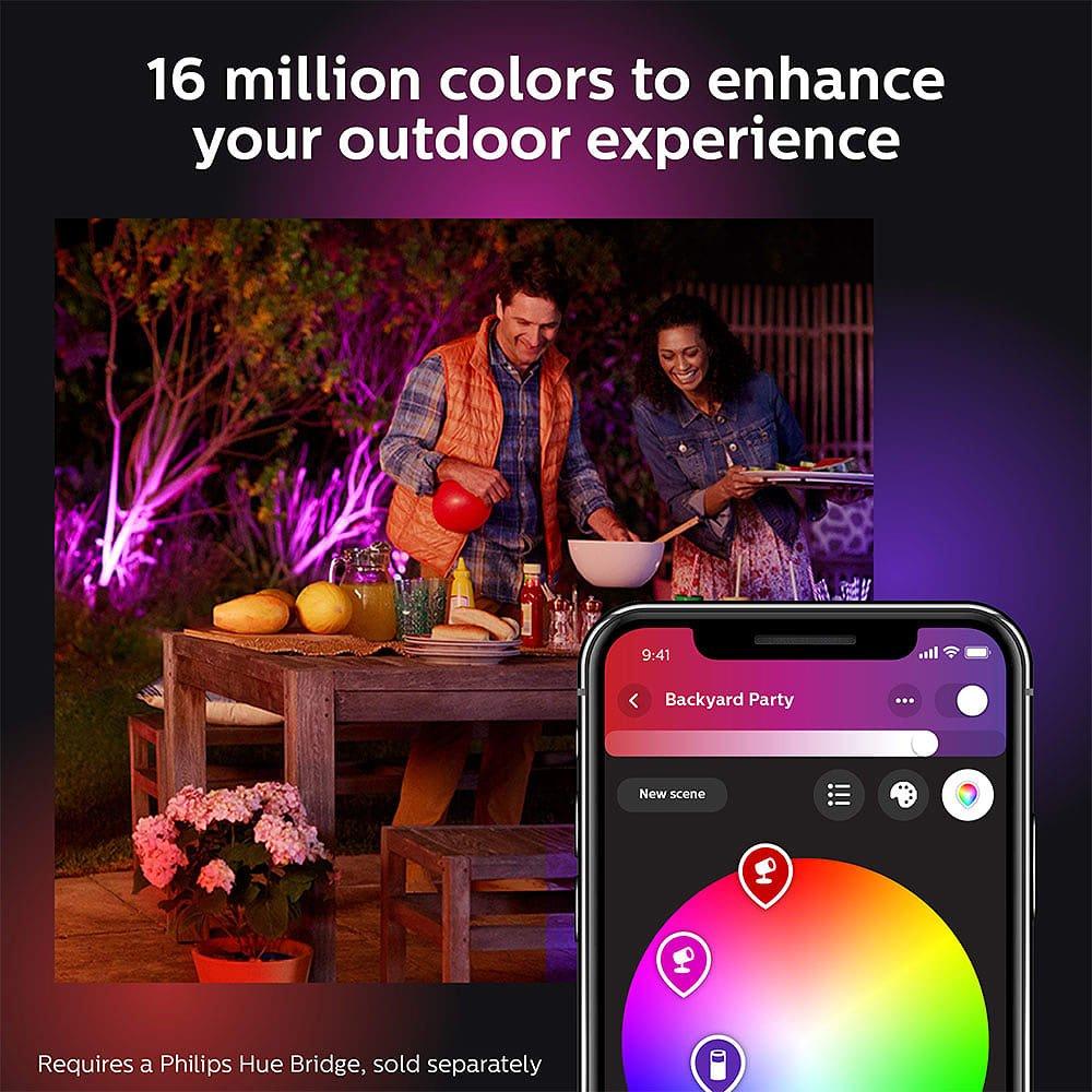 Multi - Philips Hue - Philips Hue Lily Outdoor Smart Spotlight 3P - 5