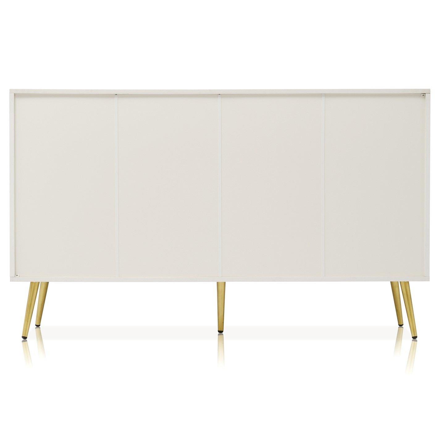 White - Urban Meuble - Modern White Sideboard with Ample Storage - 15