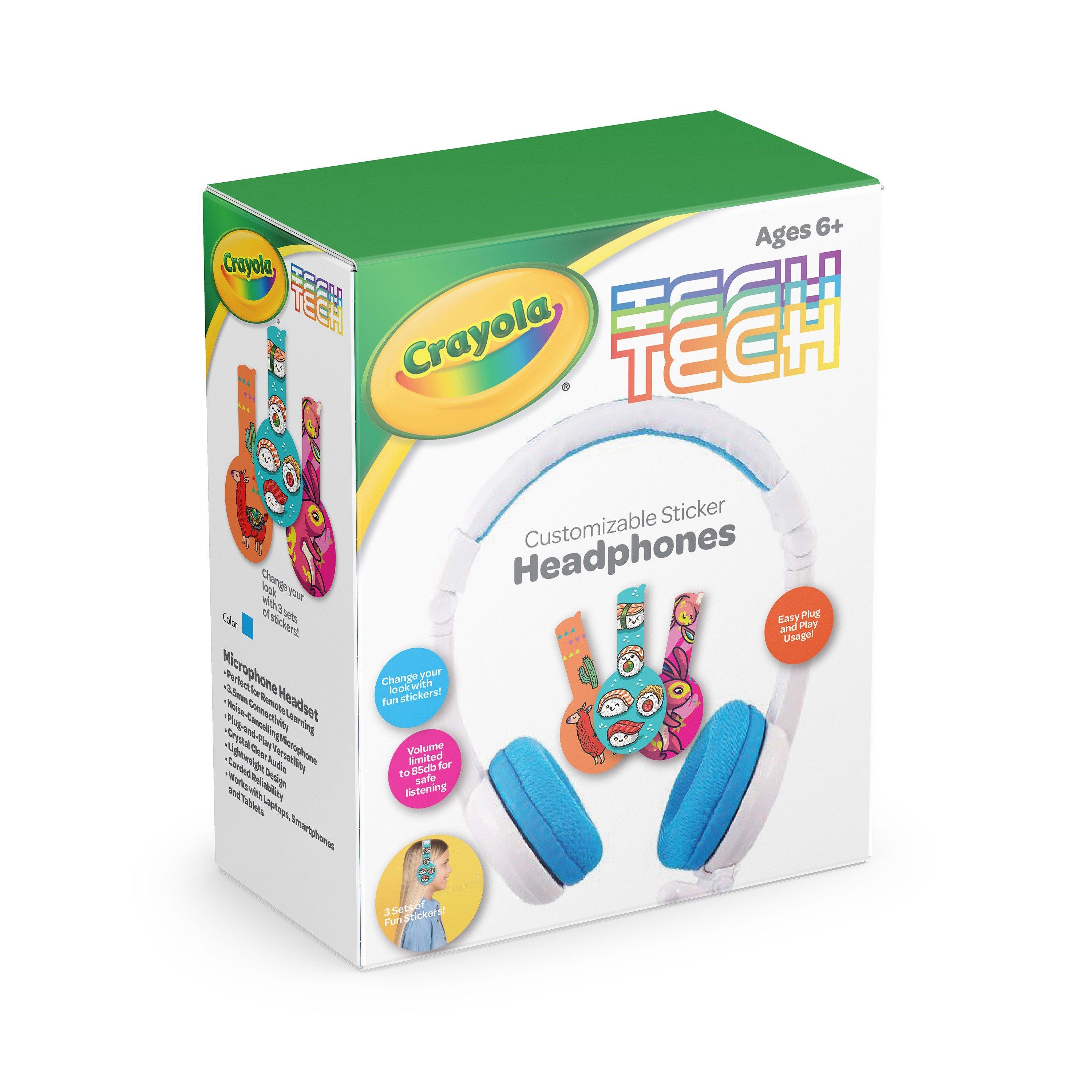 Electronics - Crayola - Kids Wireless Headphones Blue - 2