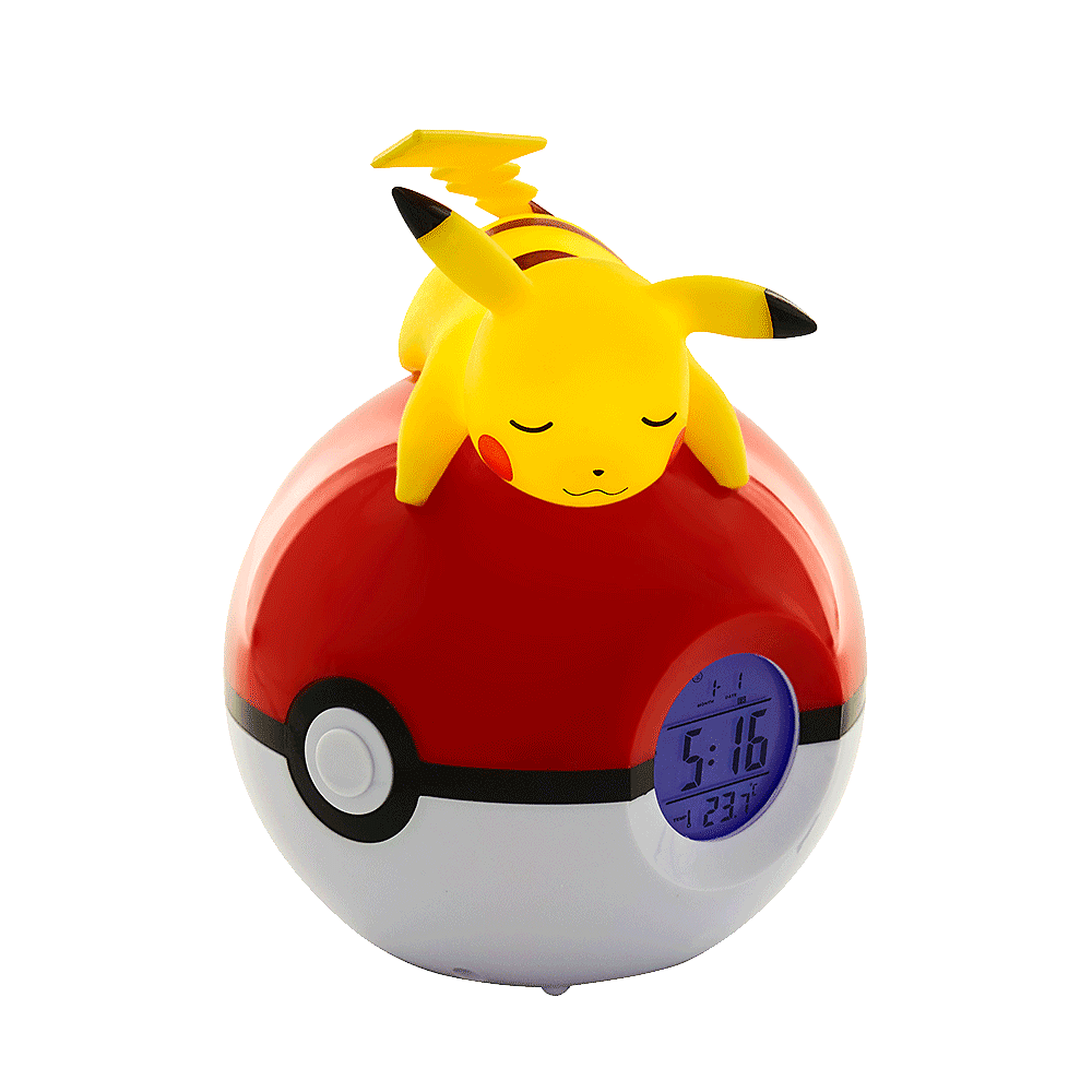 Multi Format An - Pokemon - Pikachu Light-up 3D figure FM Alarm Clock - 1