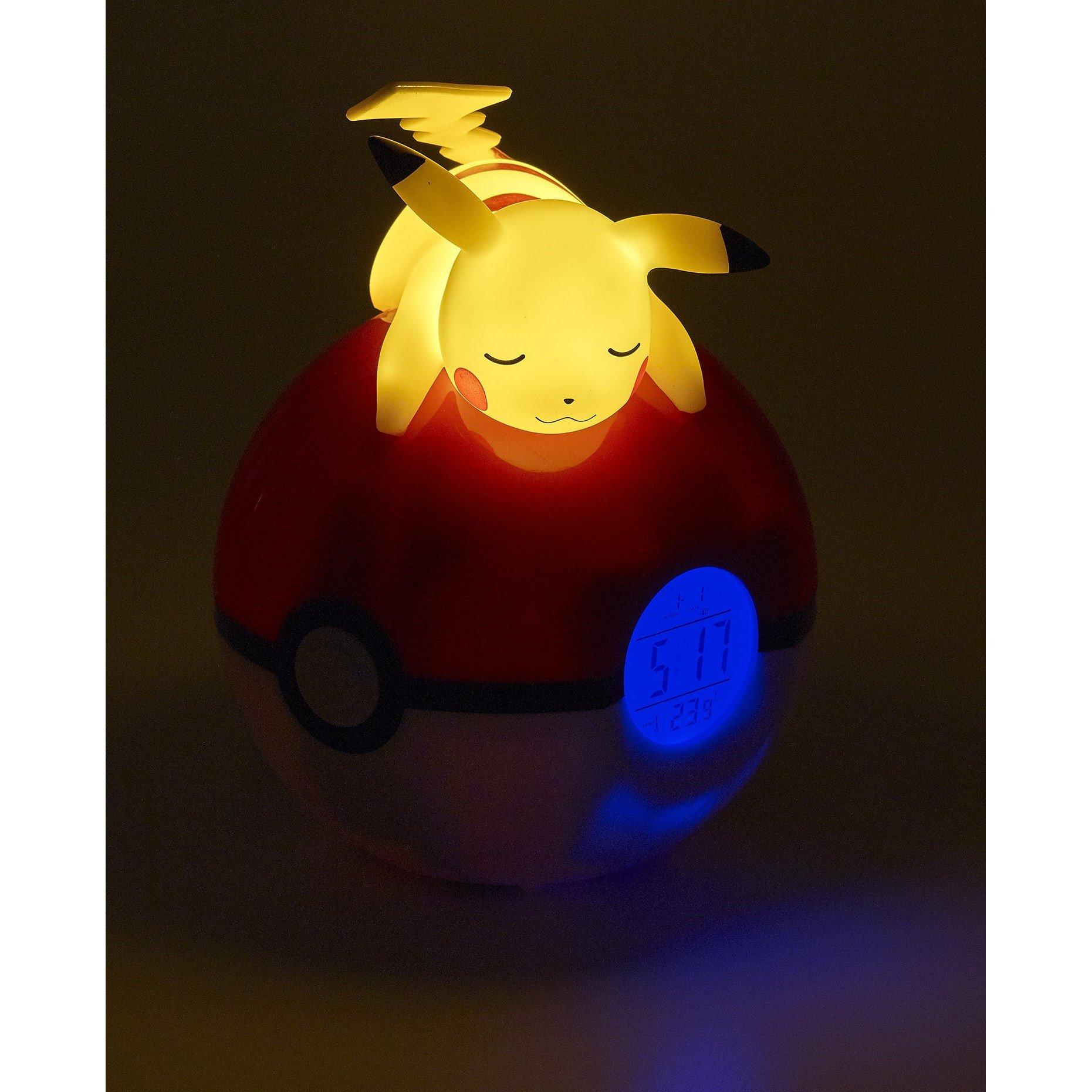 Multi Format An - Pokemon - Pikachu Light-up 3D figure FM Alarm Clock - 7