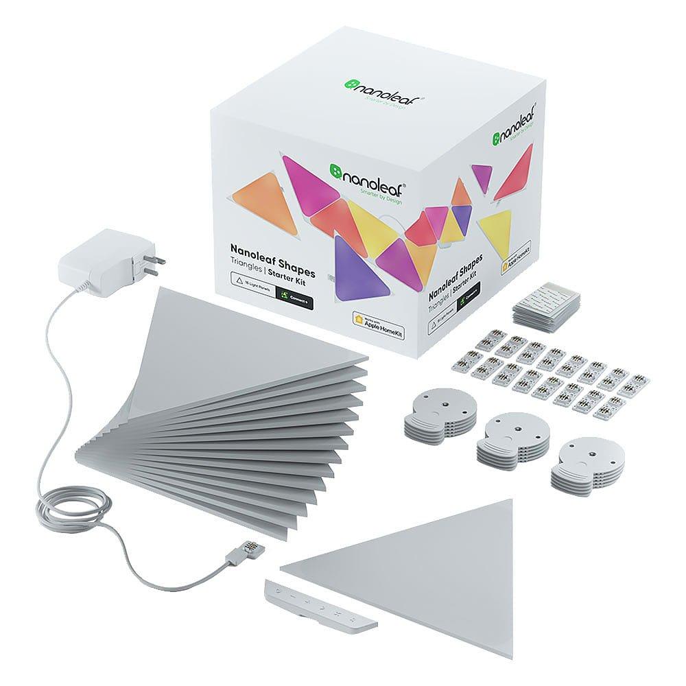 Multi Format An - Nanoleaf - Shapes Triangles Starter Kit - 15 Pack - 1