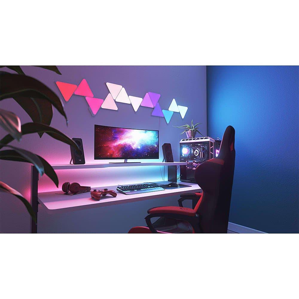 Multi Format En - Nanoleaf - Nanoleaf Shapes Triangles Starter Kit - 15 Pack - 11