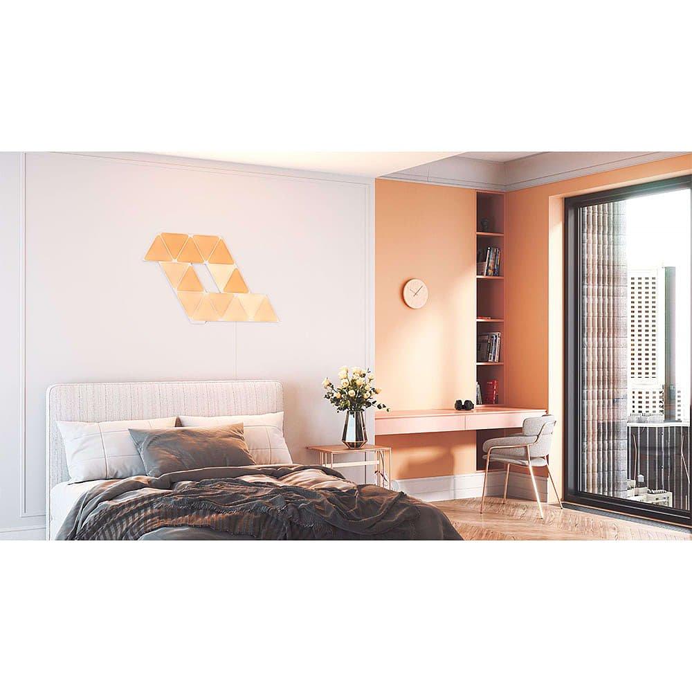 Multi Format En - Nanoleaf - Nanoleaf Shapes Triangles Starter Kit - 15 Pack - 7