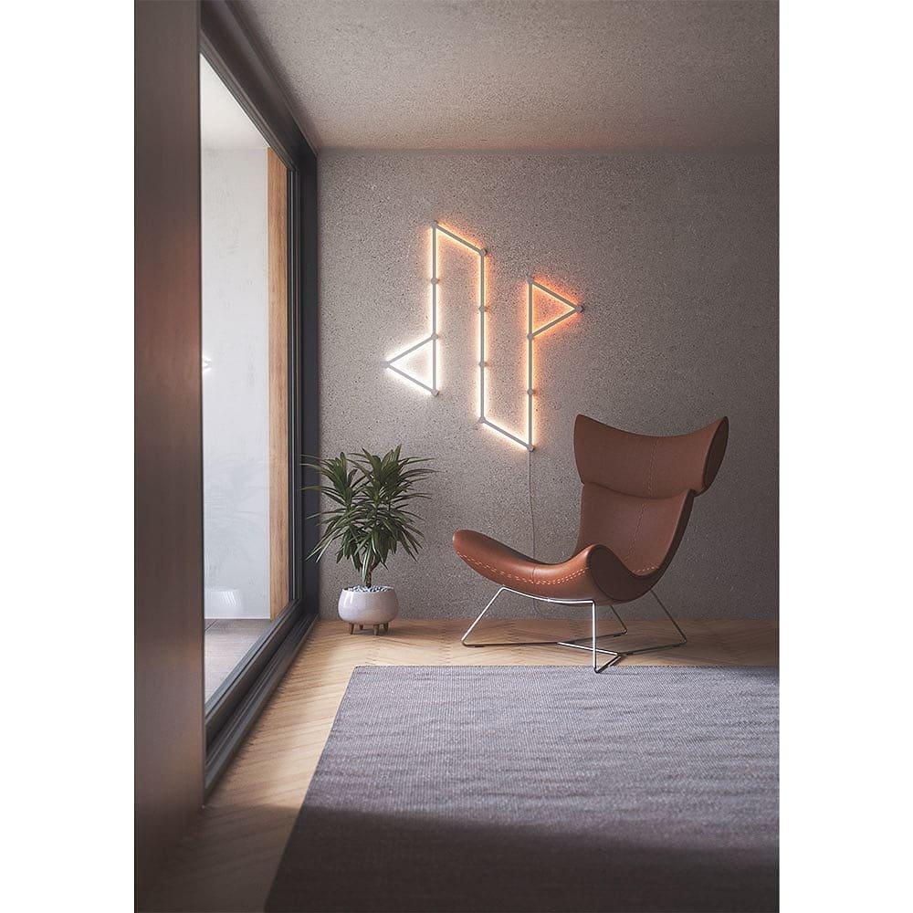 Multi Format En - Nanoleaf - Nanoleaf Lines Starter Kit - 15 Light Lines - 12