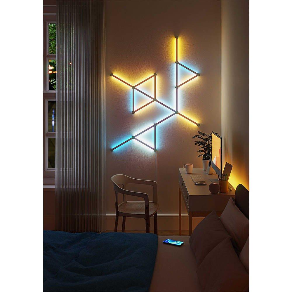 Multi Format En - Nanoleaf - Nanoleaf Lines Starter Kit - 15 Light Lines - 13