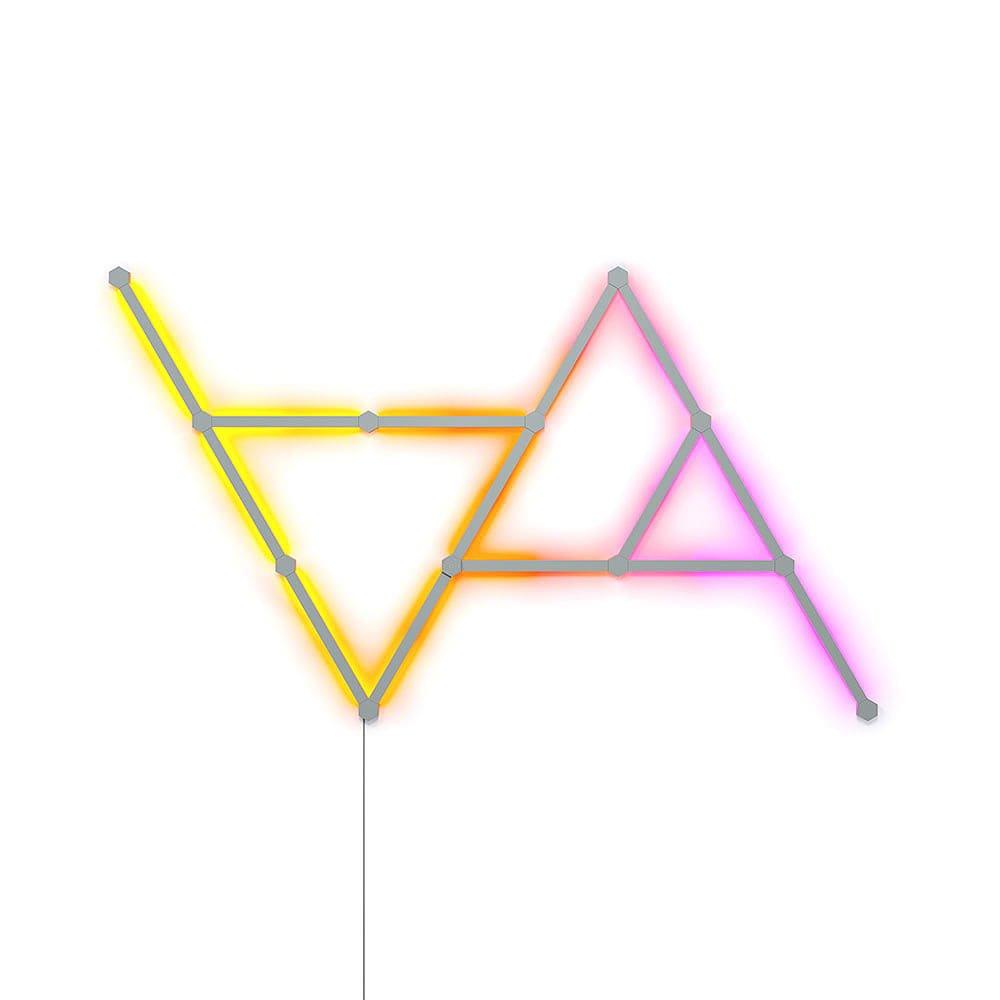 Multi Format En - Nanoleaf - Nanoleaf Lines Starter Kit - 15 Light Lines - 6