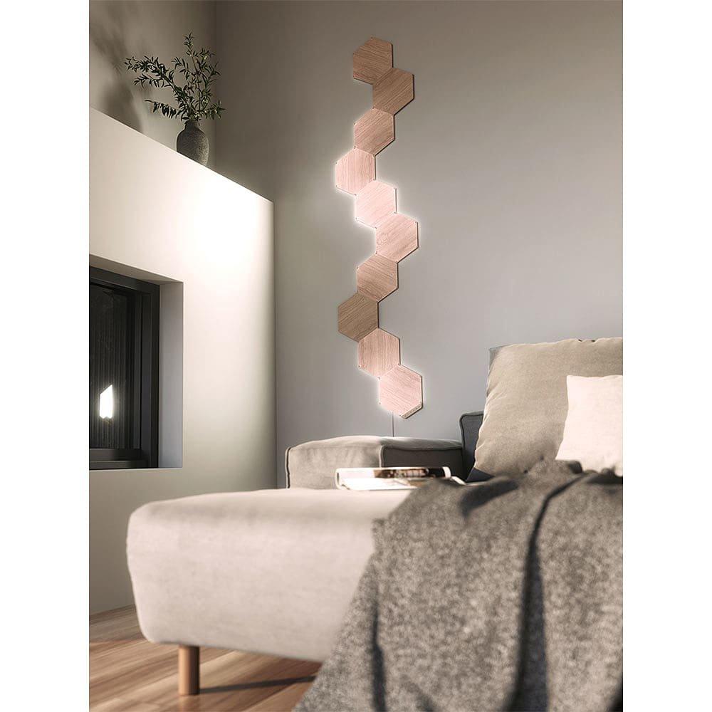 Multi Format An - Nanoleaf - Elements Hexagons Starter Kit - 13 Pack - 13