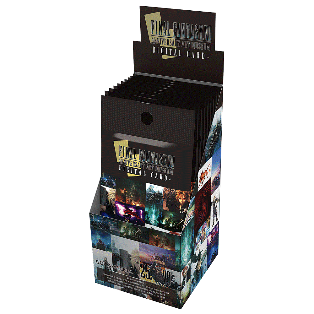 Merchandise - Final Fantasy - VII Anniversary Trading Cards Booster Pack - 1