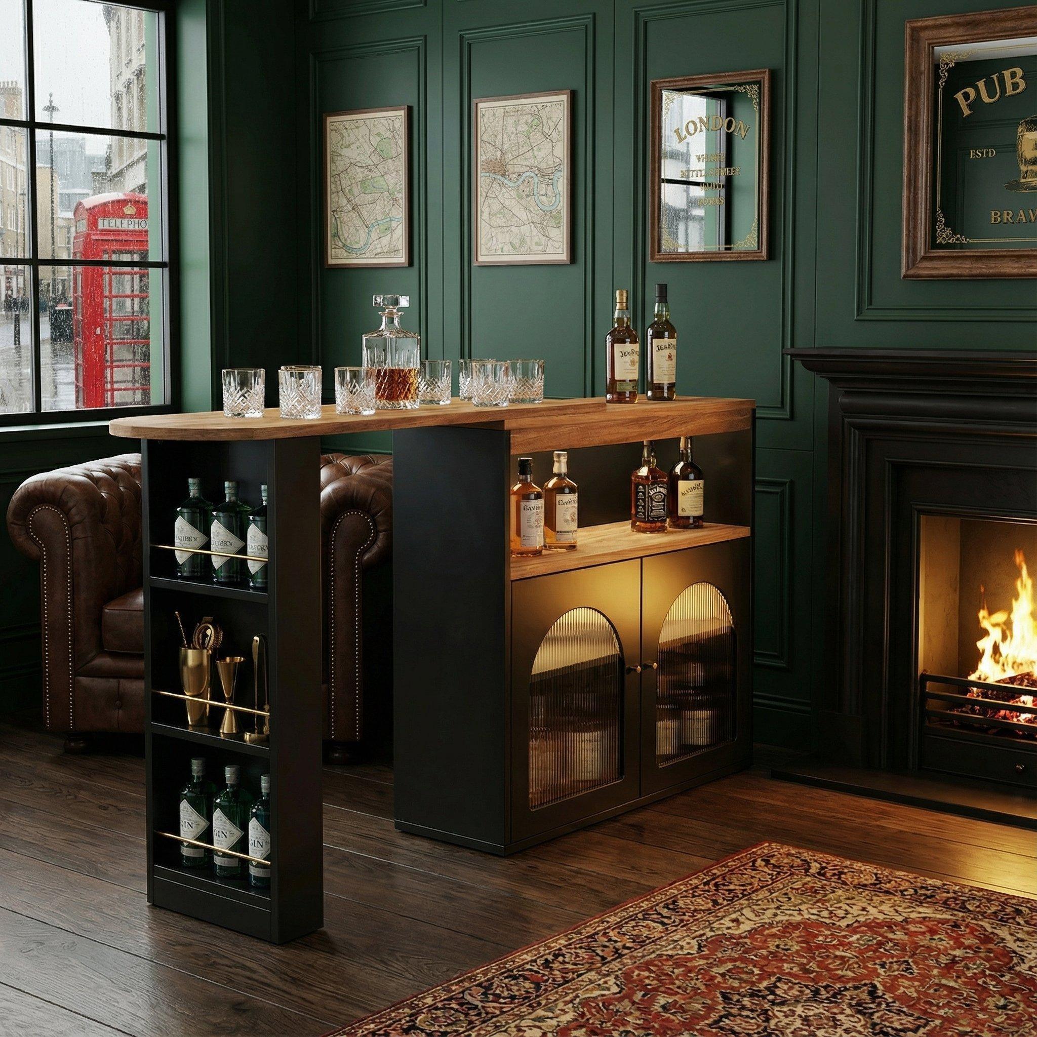 Black - Urban Meuble - Modern Sideboard with Sleek Design - 2