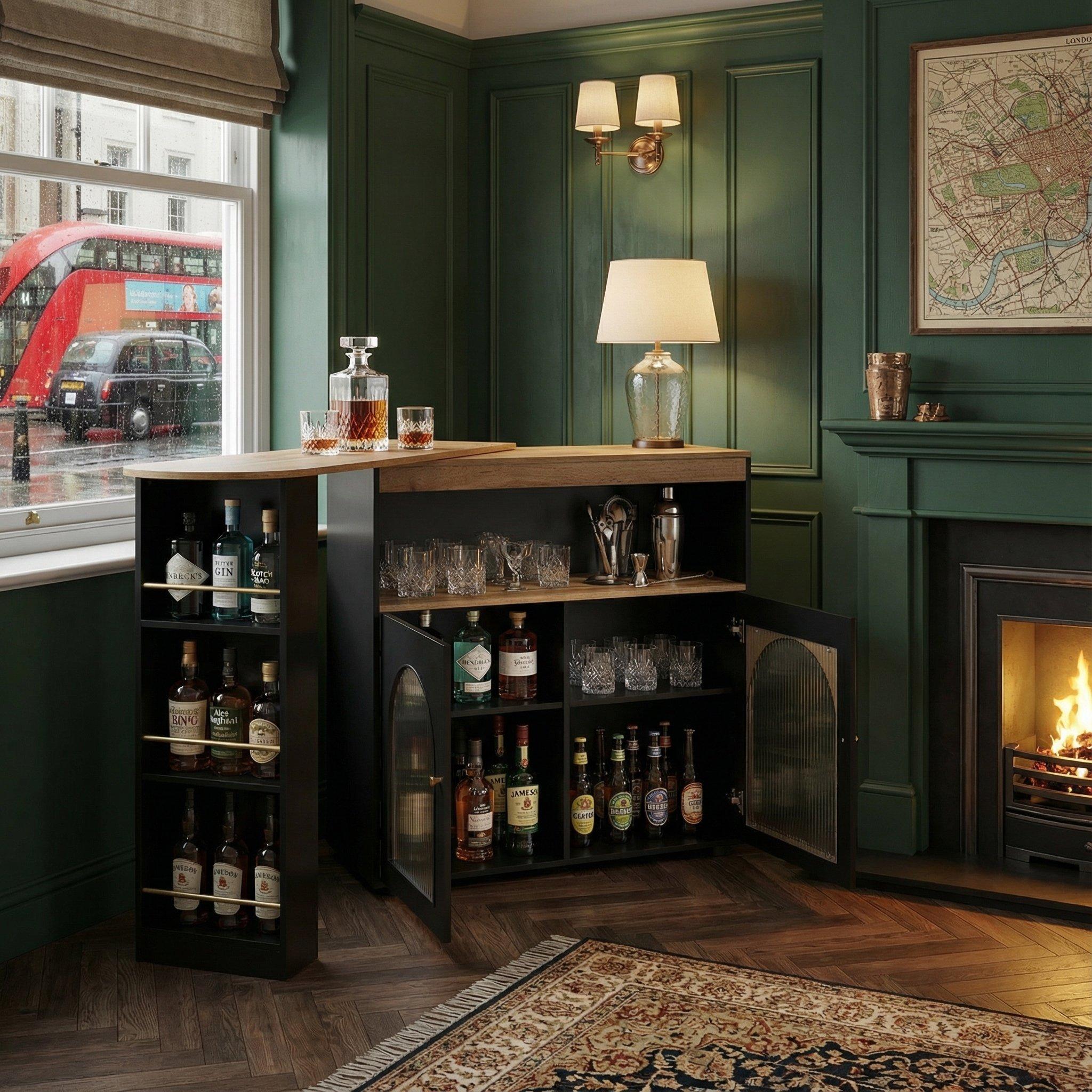 Black - Urban Meuble - Modern Sideboard with Sleek Design - 4