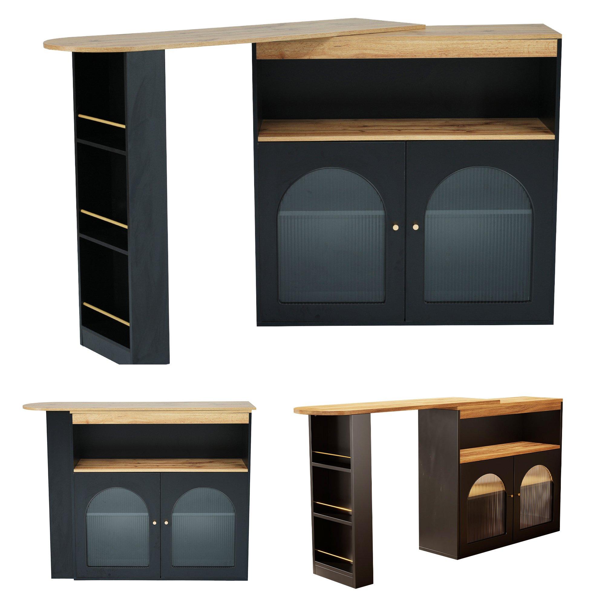 Black - Urban Meuble - Modern Sideboard with Sleek Design - 5