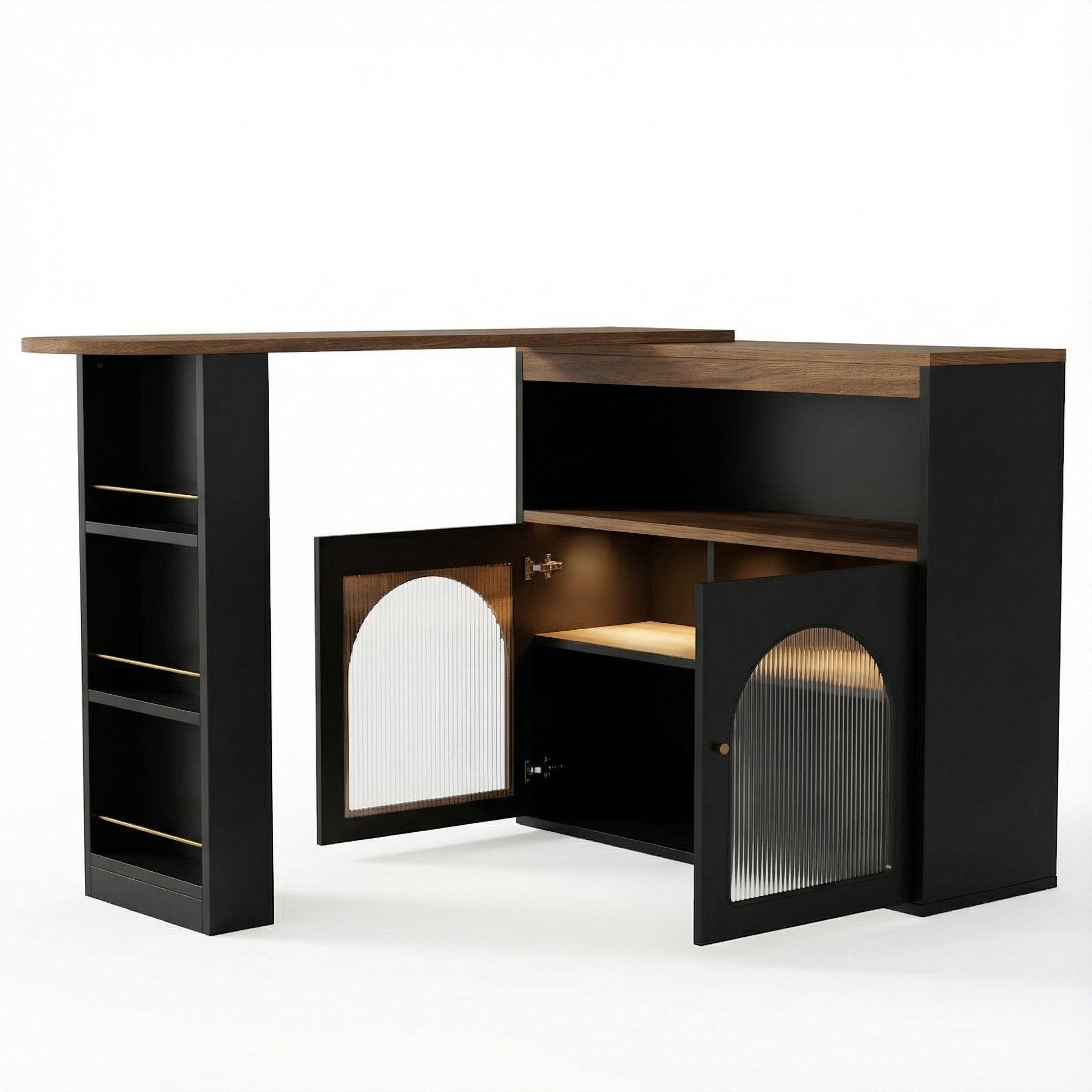 Black - Urban Meuble - Modern Sideboard with Sleek Design - 10