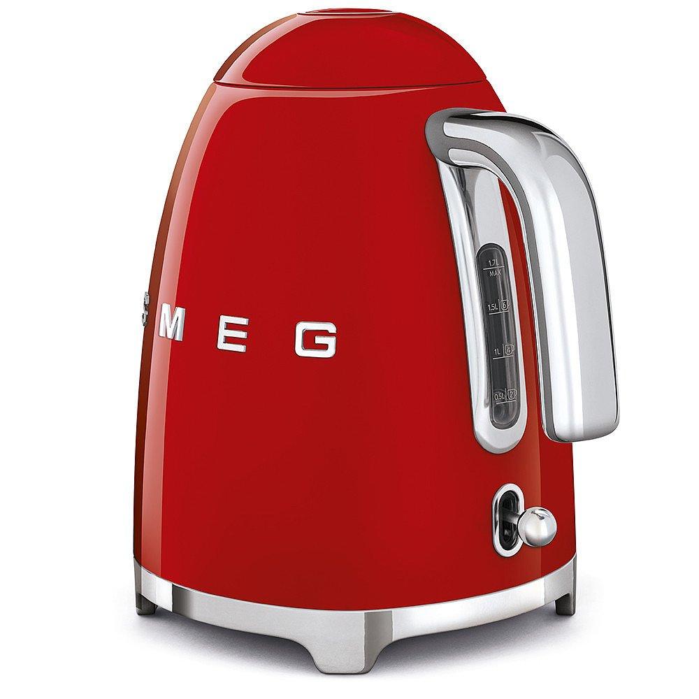 Red - Smeg - 50s Style 1.7L Kettle and 2-Slice Toaster - 4