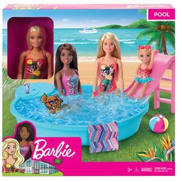 Barbie GAME Barbie Pool with Doll