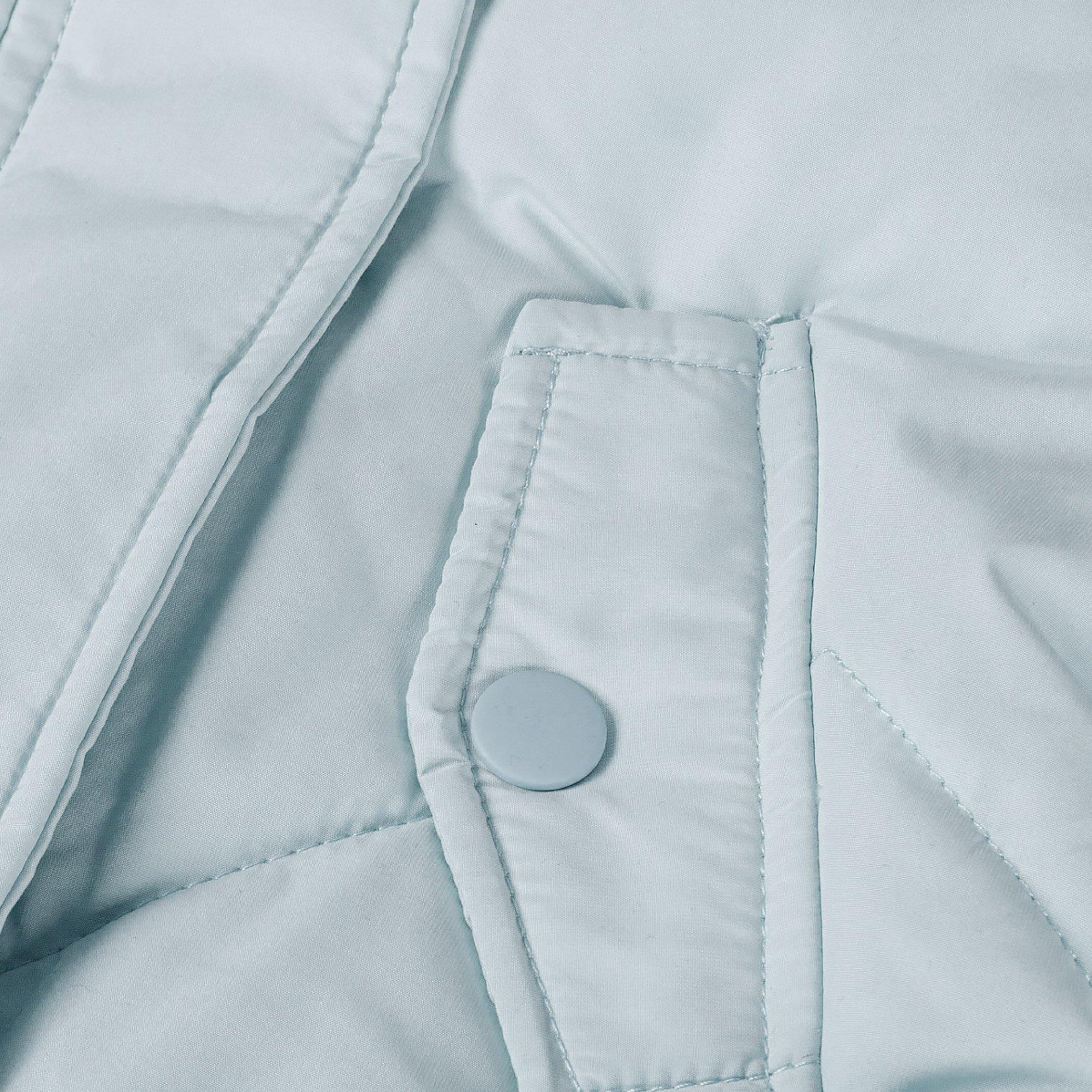 Light Blue - Minoti - Quilt Snowst  Bb99 - 5