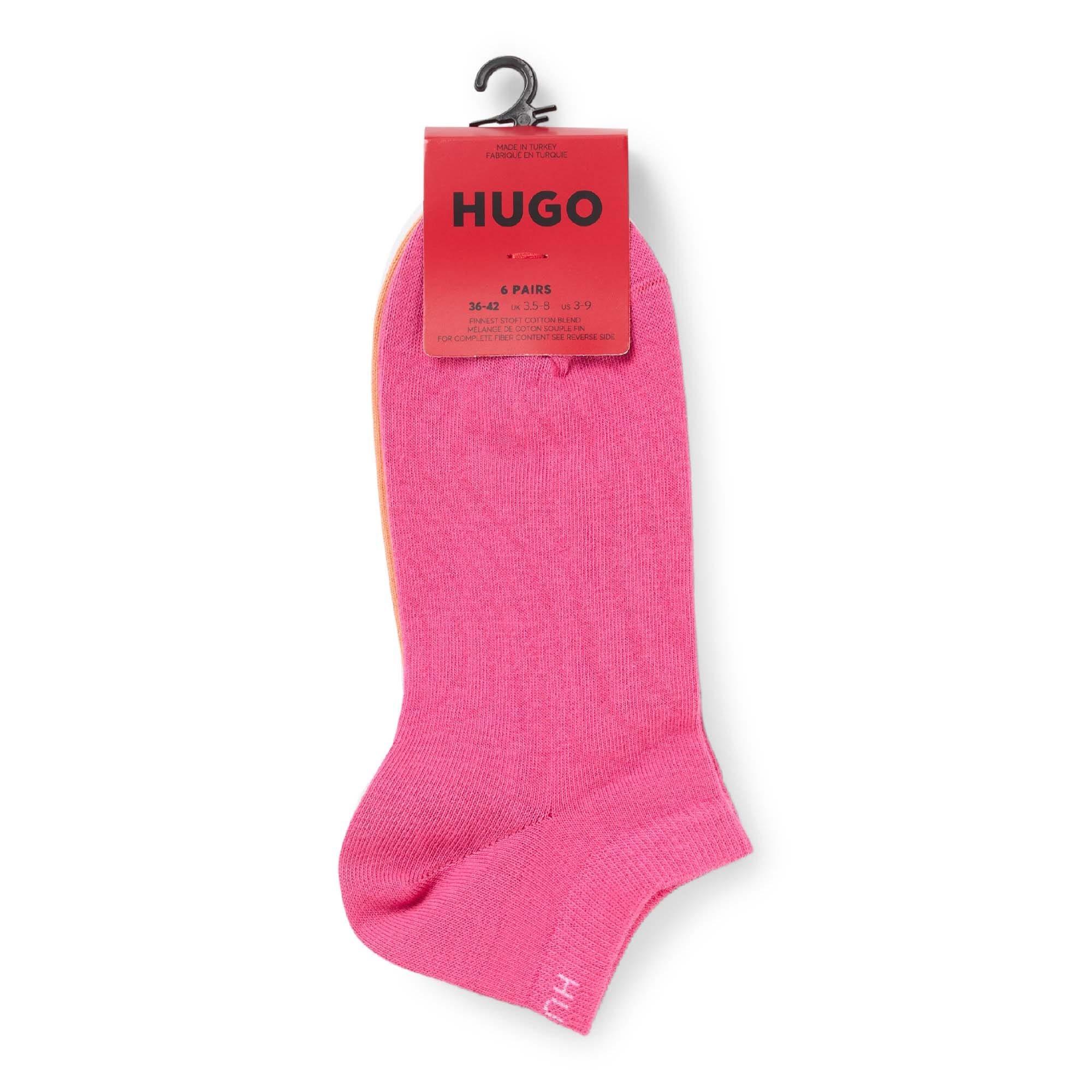 Multi Colour - Hugo - 6 Pack of Socks - 4