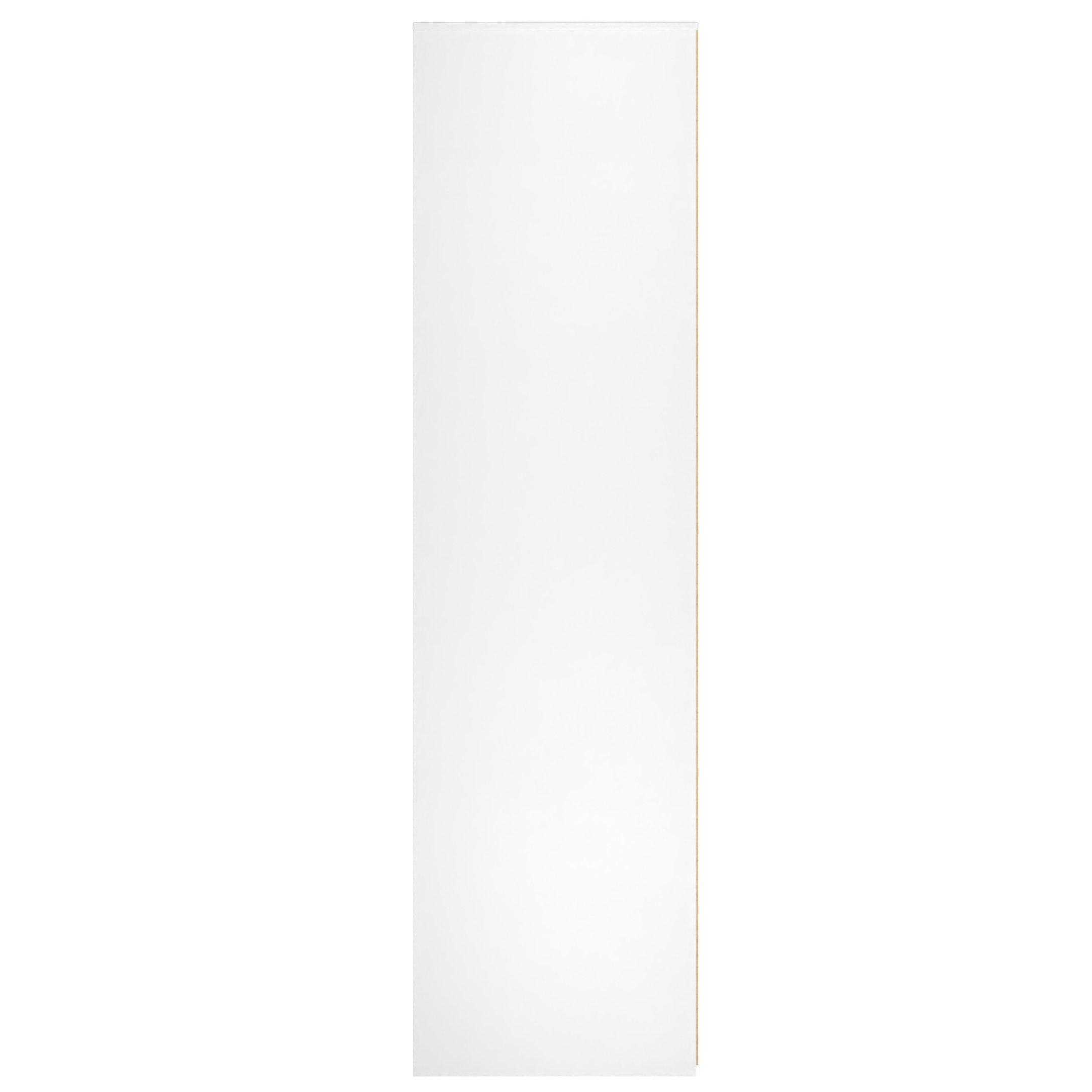 White Matt - Welcome Furniture - Nashville Tall Triple Plain Wardrobe - 2