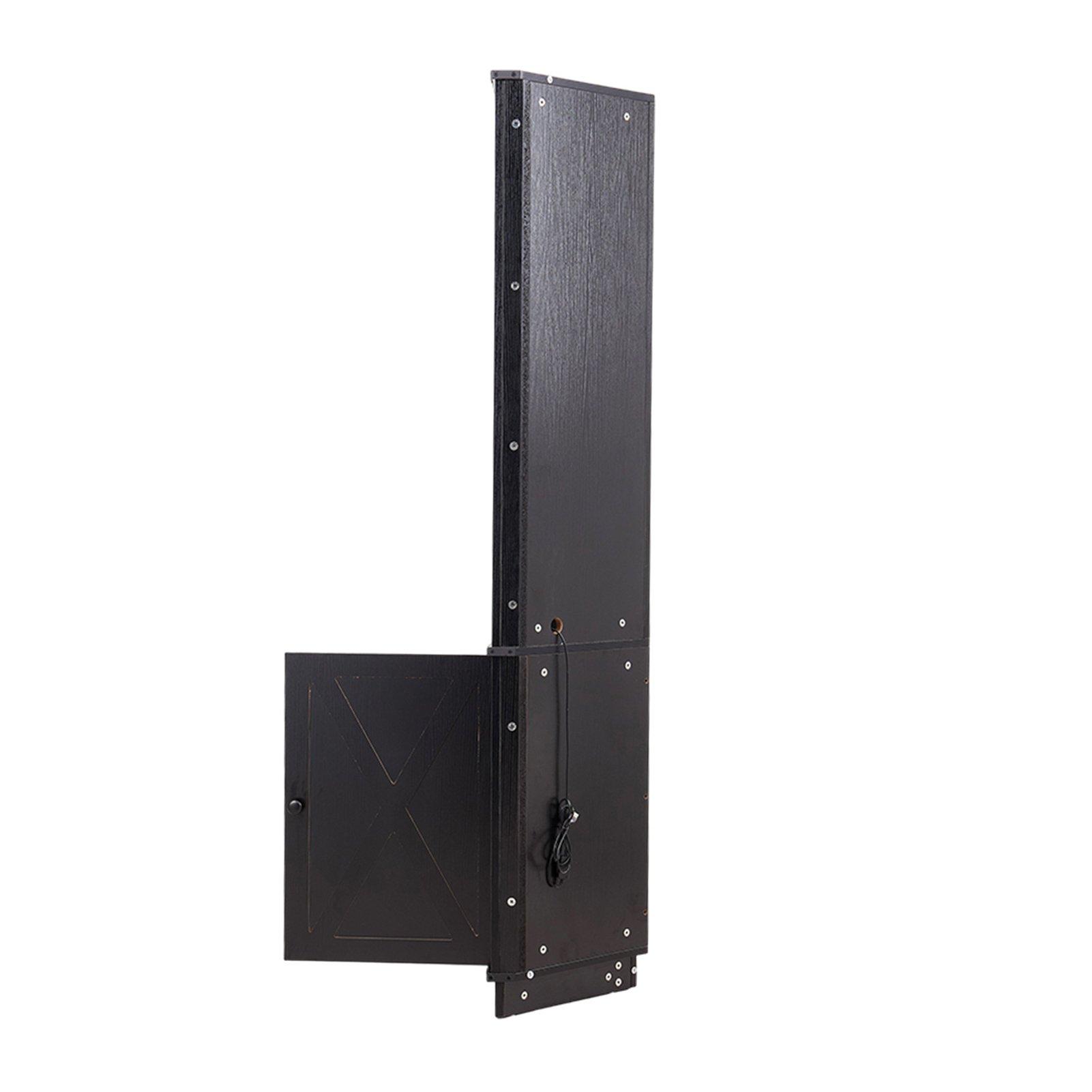 Black - Kabinet UK - Wine Cabinet with LED Lighting & Remote Control - 6