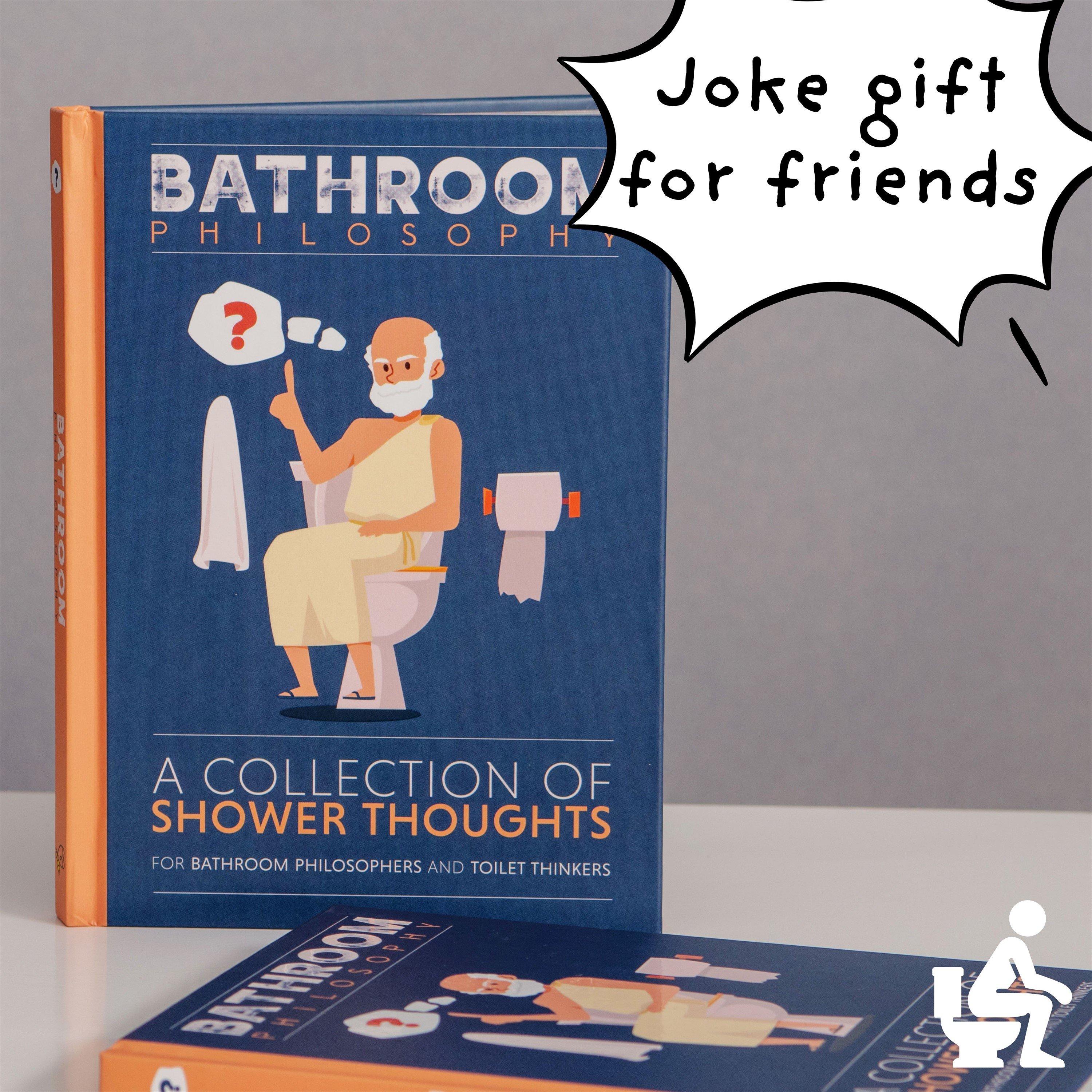 Multi - Boxer Gifts - Bathroom Philosophy Humour Book - 3