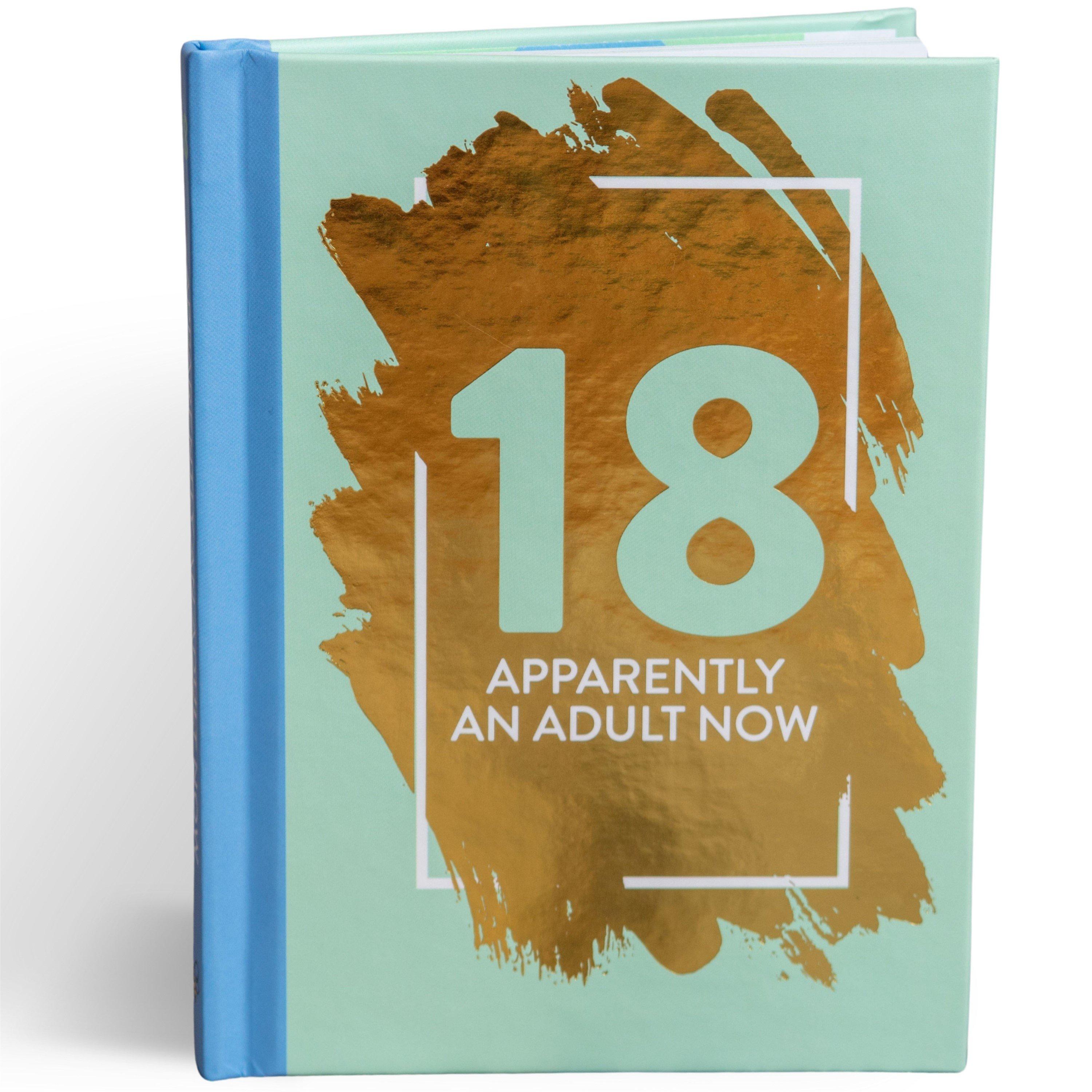 Multi - Boxer Gifts - 18: Apparently An Adult Now Birthday Book - 1