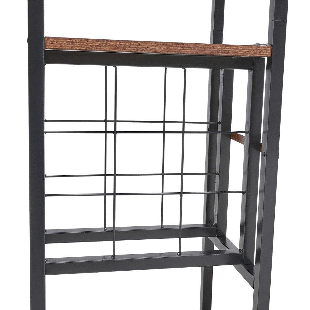 Brown - Kabinet UK - Wine Rack & Bar Storage Cabinet - 8