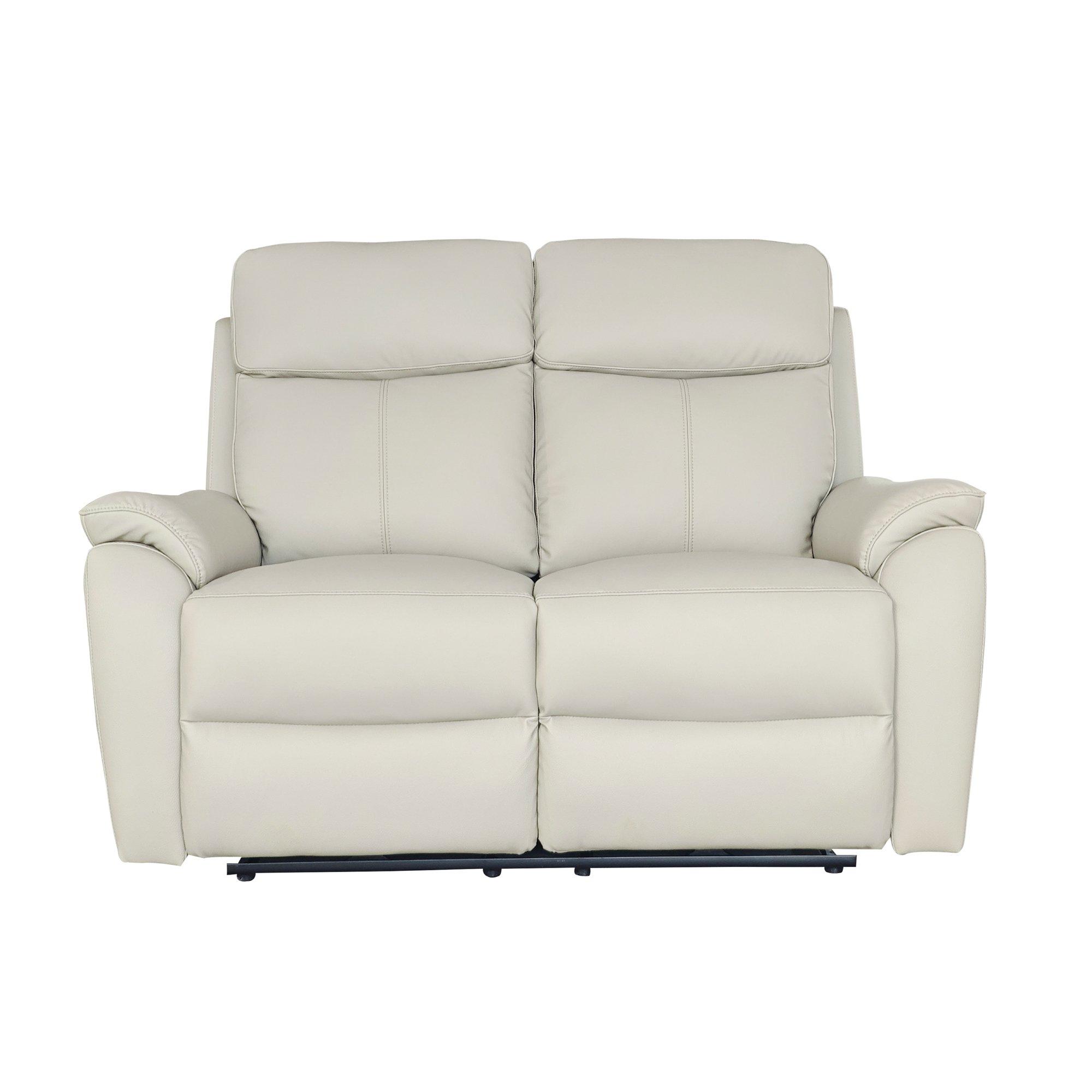 Light Grey - Aspire - Kingsmere 2 Seater Power Recliner Sofa - 3