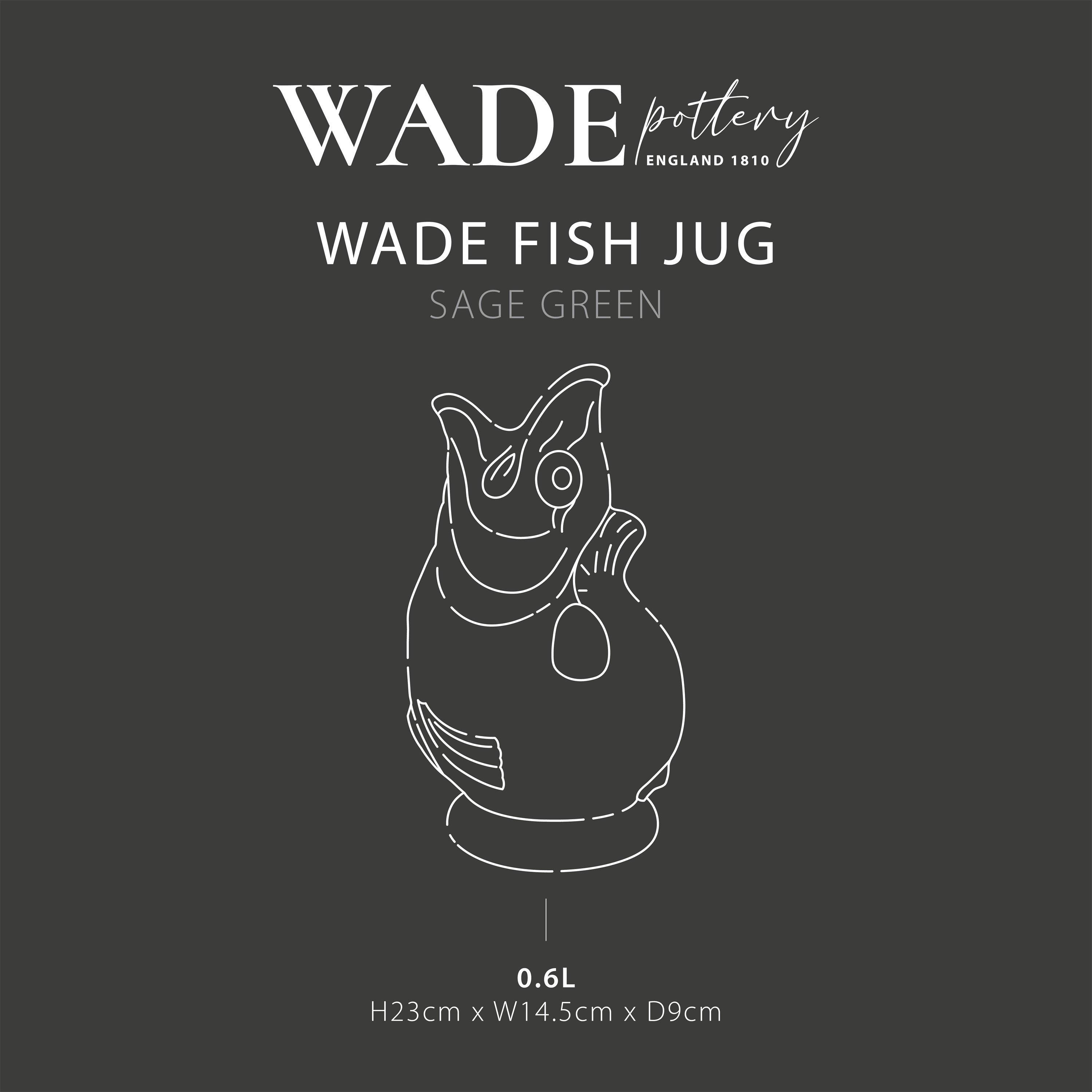 Sage - WADE - Wade Fish Jug 0.6L Sage - 6