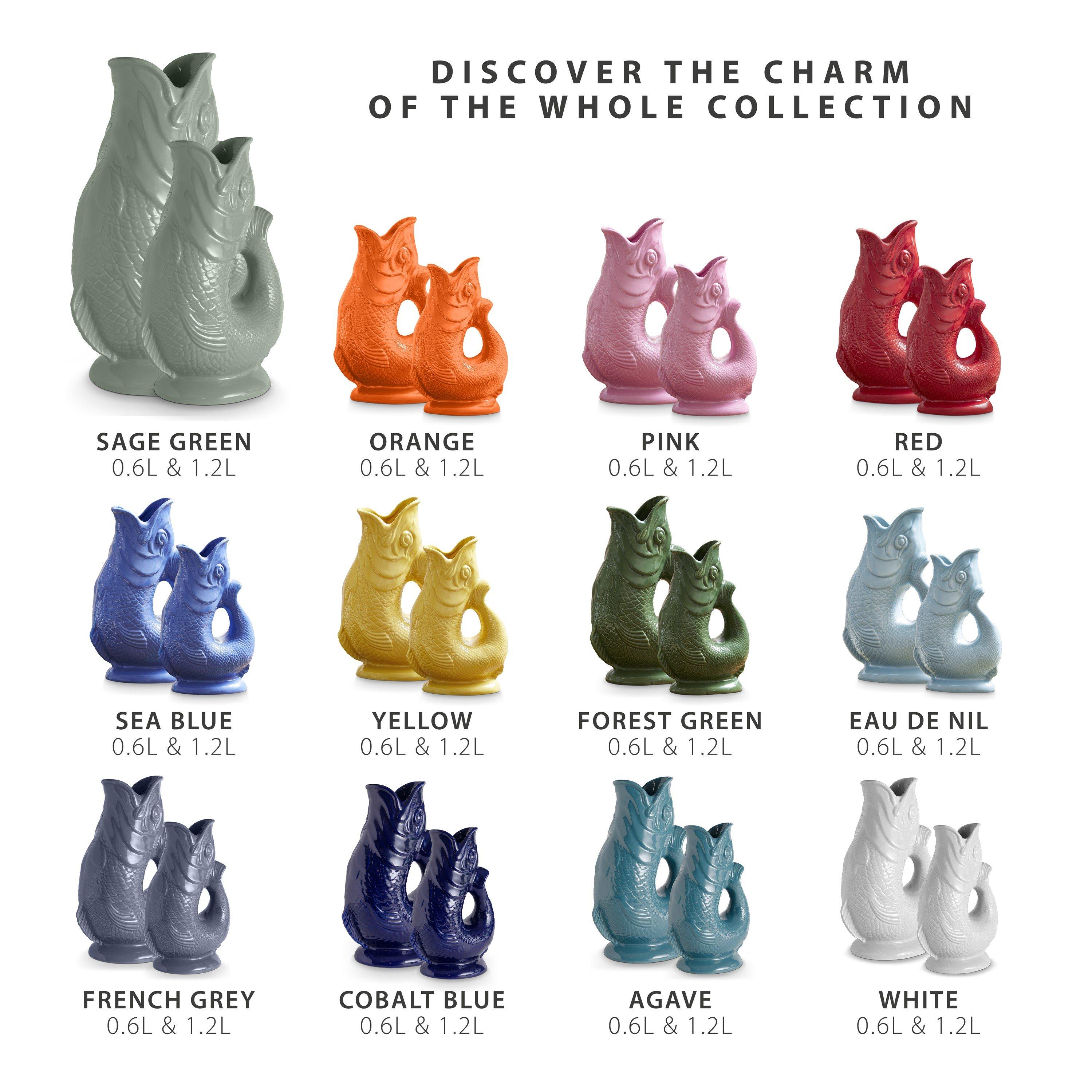 Sage - WADE - Wade Fish Jug 0.6L Sage - 8