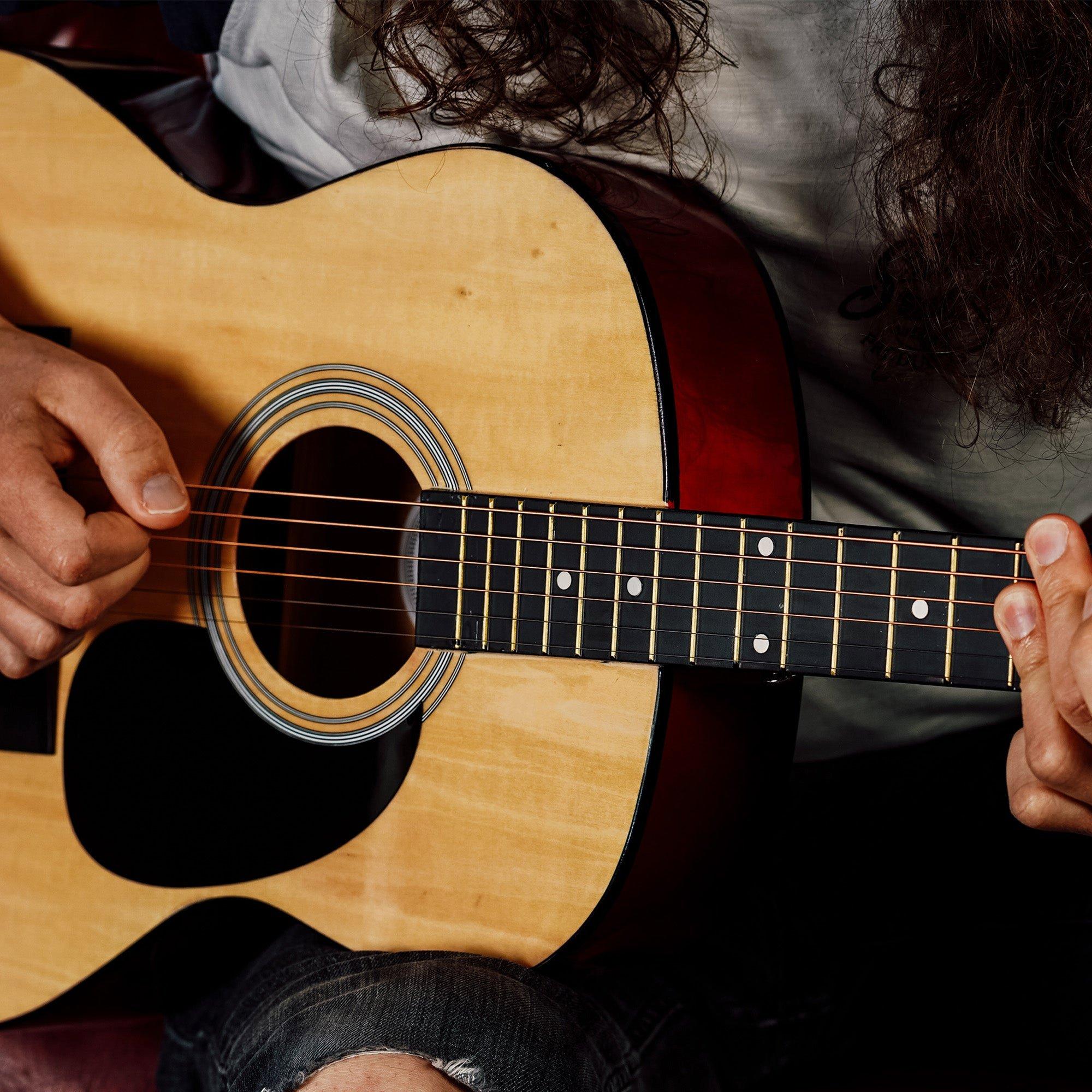 Natural - 3rd Avenue - 3rd Avenue Full Size Acoustic Guitar Premium Pack - 5