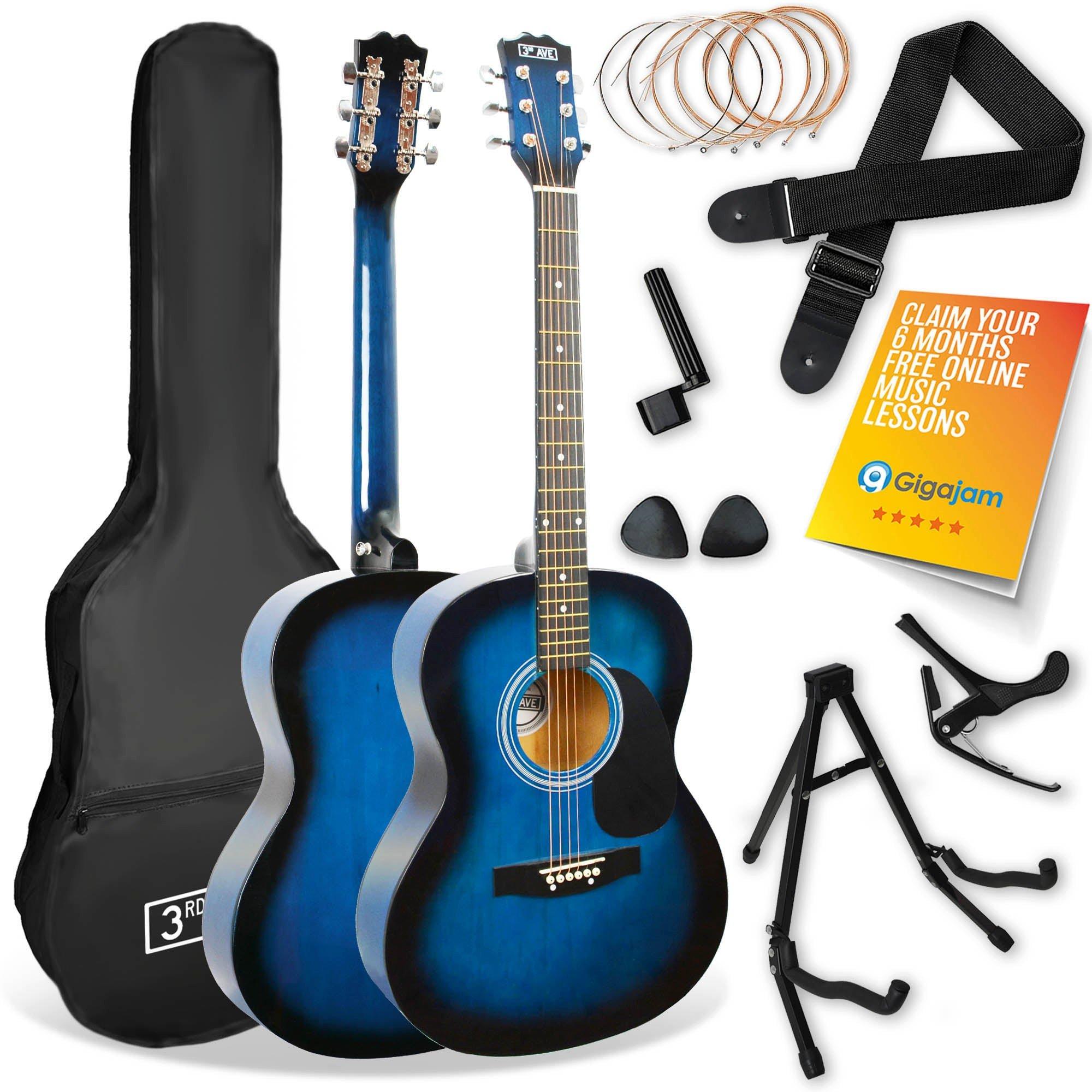 Full Size Acoustic Guitar Premium Pack