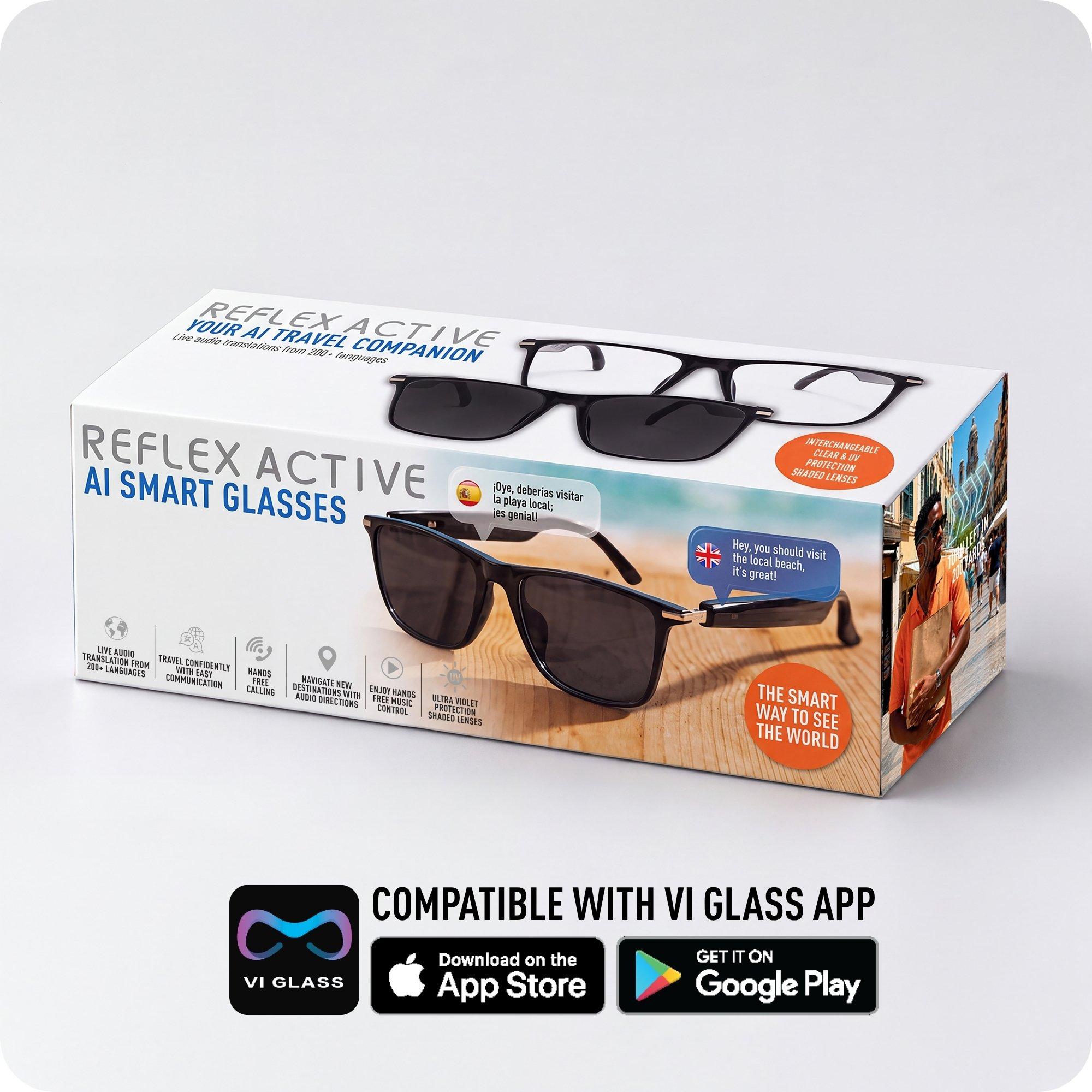 Black - Reflex Active - Reflex Active Black Smart Glasses - 7